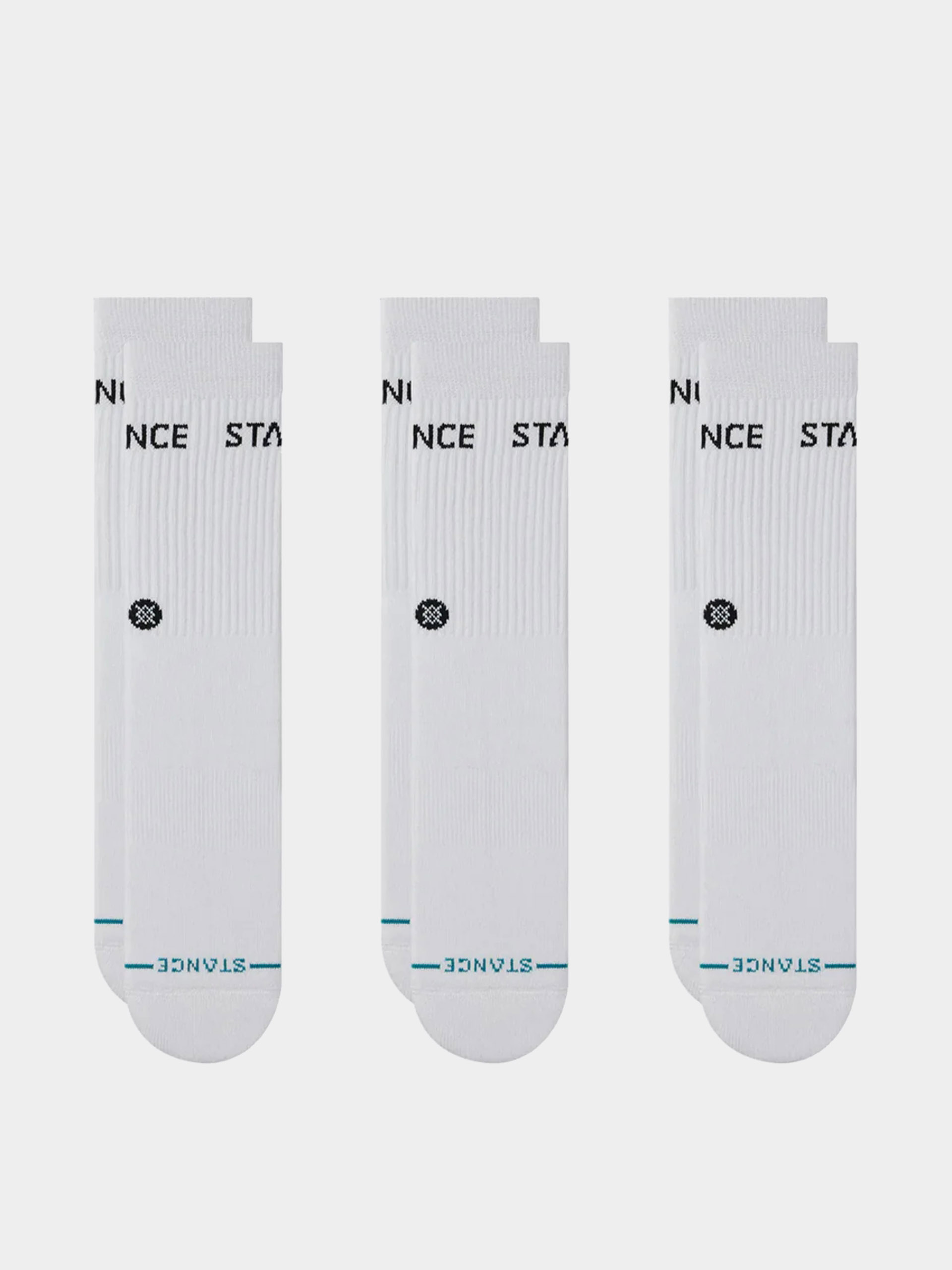 Чорапи Stance Origin 3 Pack Crew (white)