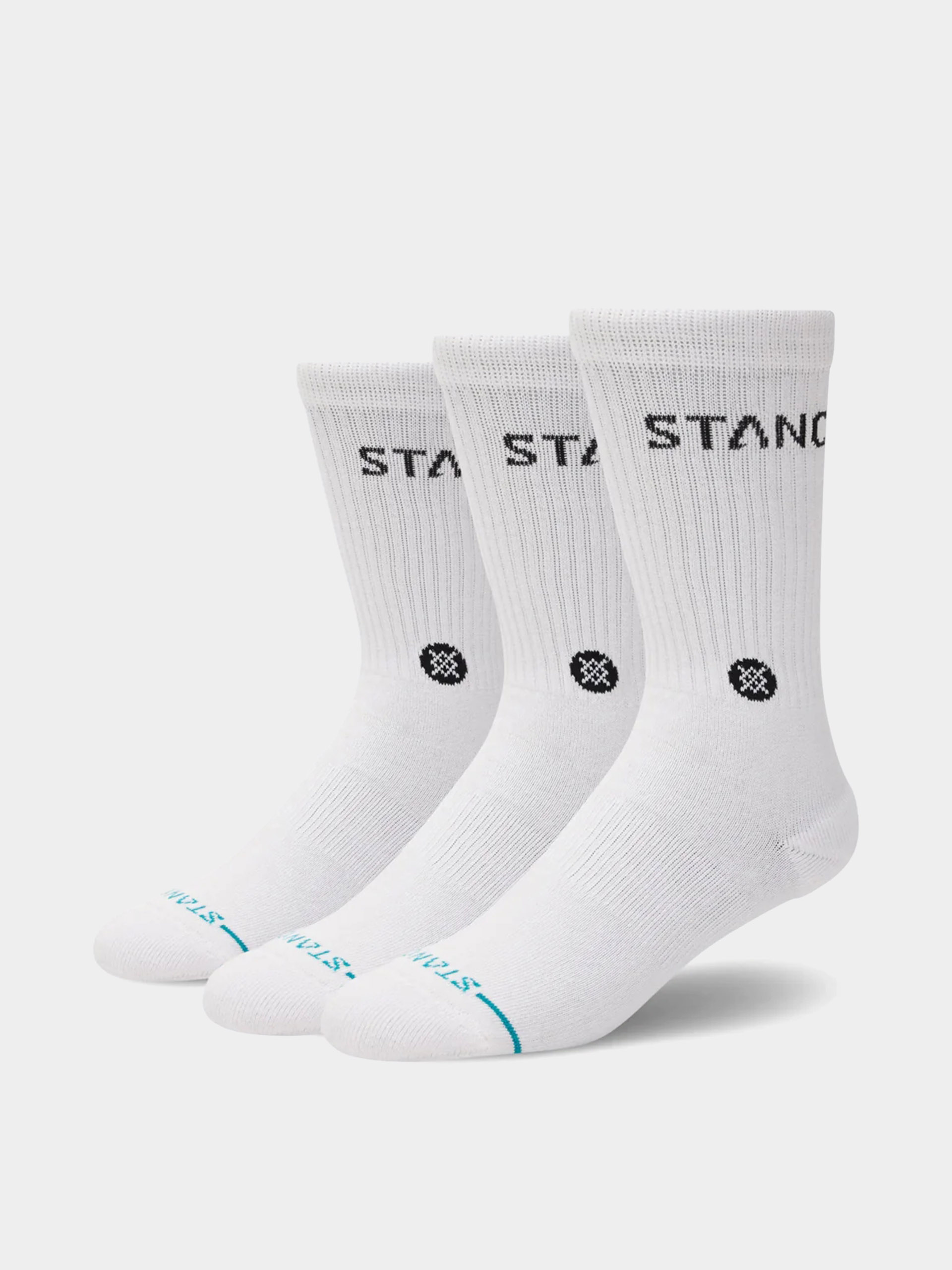 u0427u043eu0440u0430u043fu0438 Stance Origin 3 Pack Crew (white)