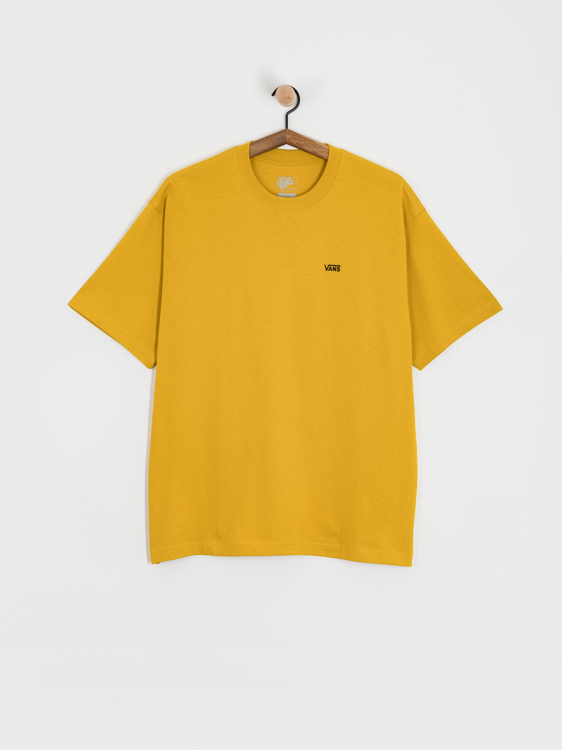 Тениска Vans Left Chest II Loose (heritage mustard)