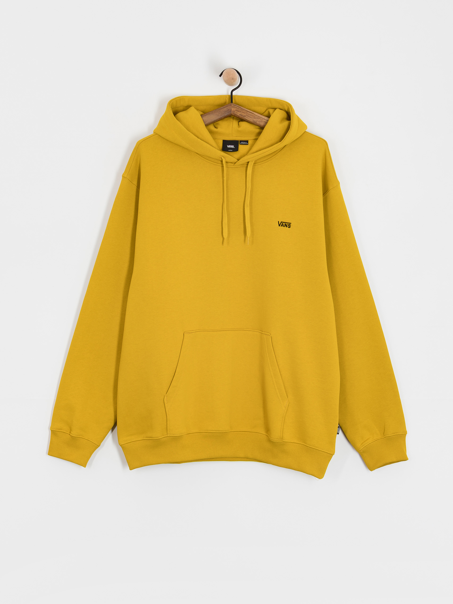 Суитшърт с качулка Vans Left Chest II Loose HD (heritage mustard)