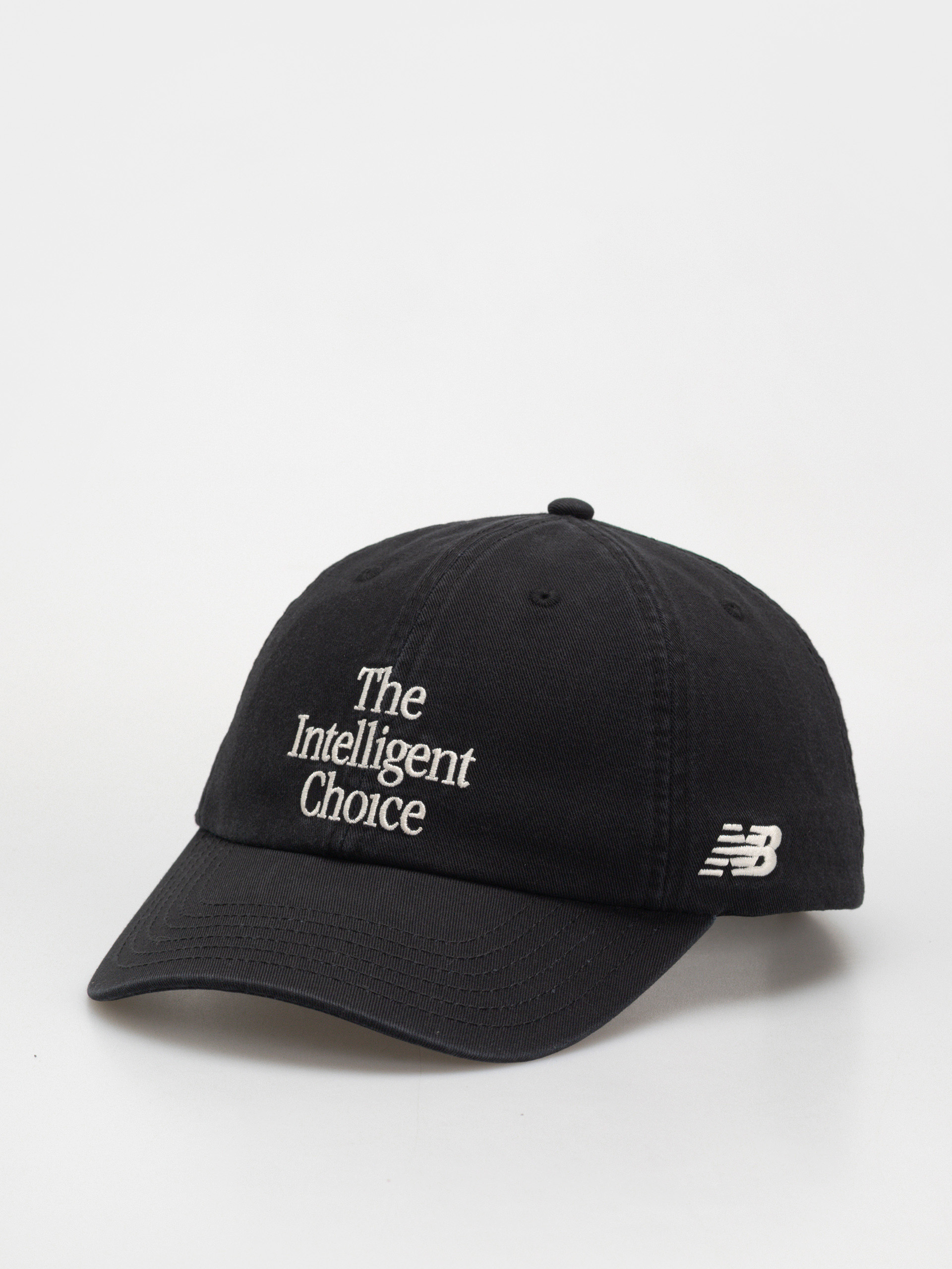 Шапка с козирка New Balance 6 Panel The Intelligent Choice (black)