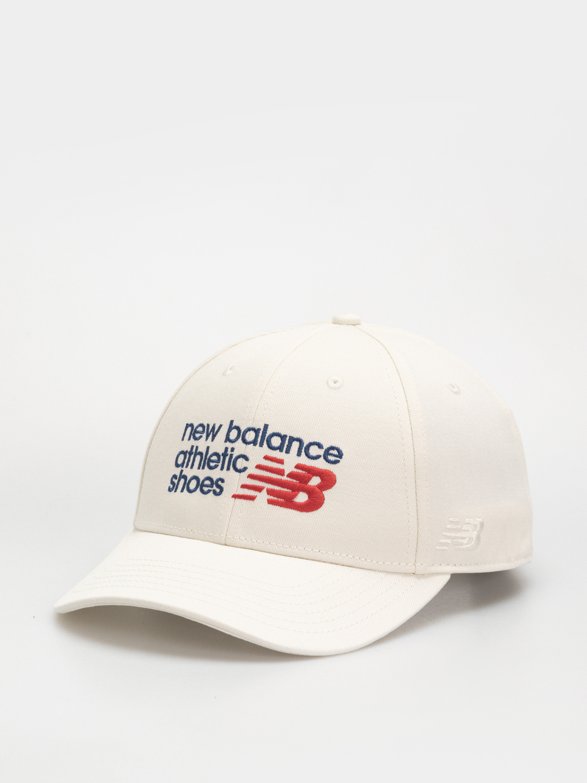 Шапка с козирка New Balance 6 Panel Athletics Structured (white)