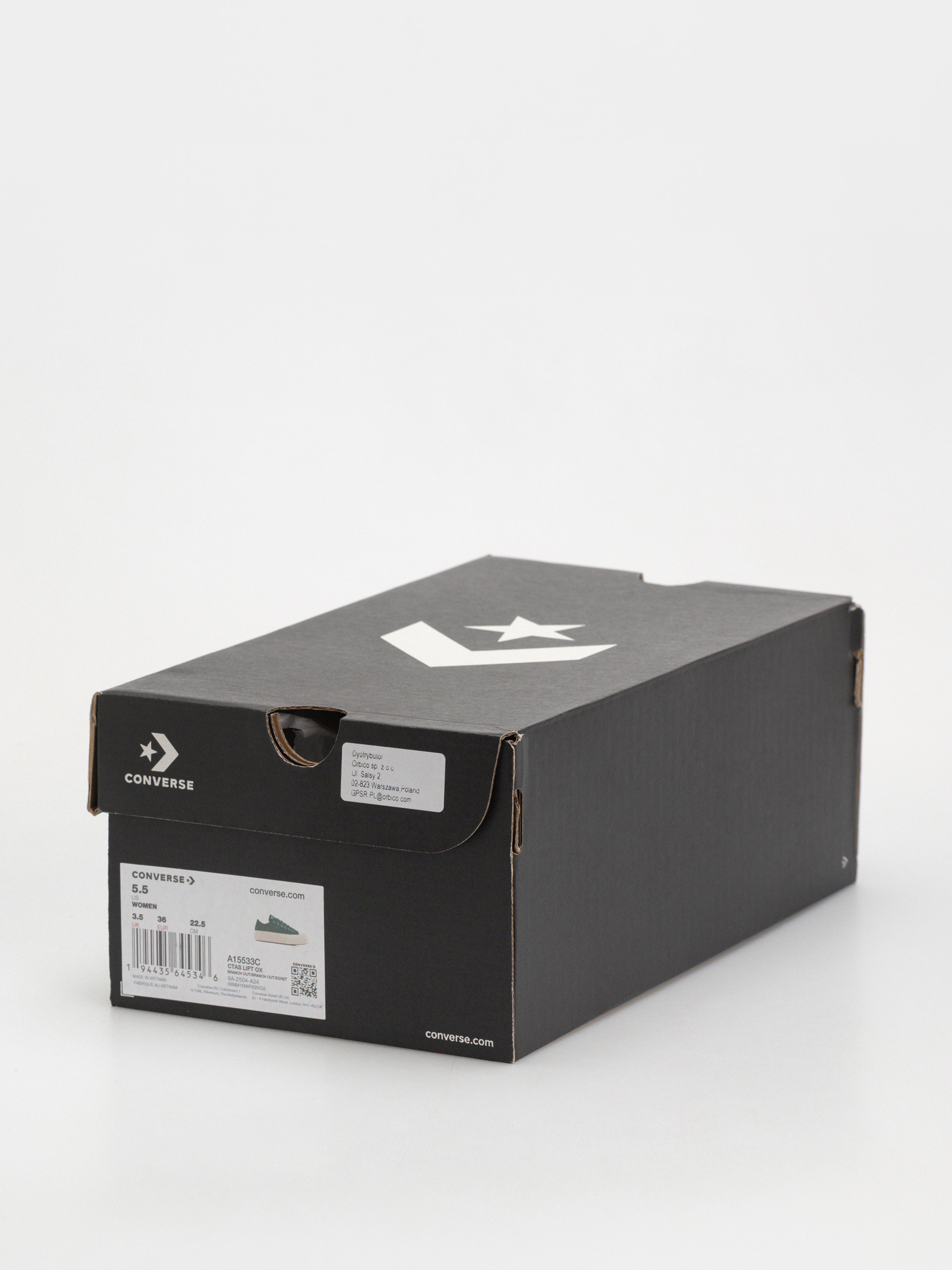 Кецове Converse Chuck Taylor All Star Lift Wmn (hunter green/black)