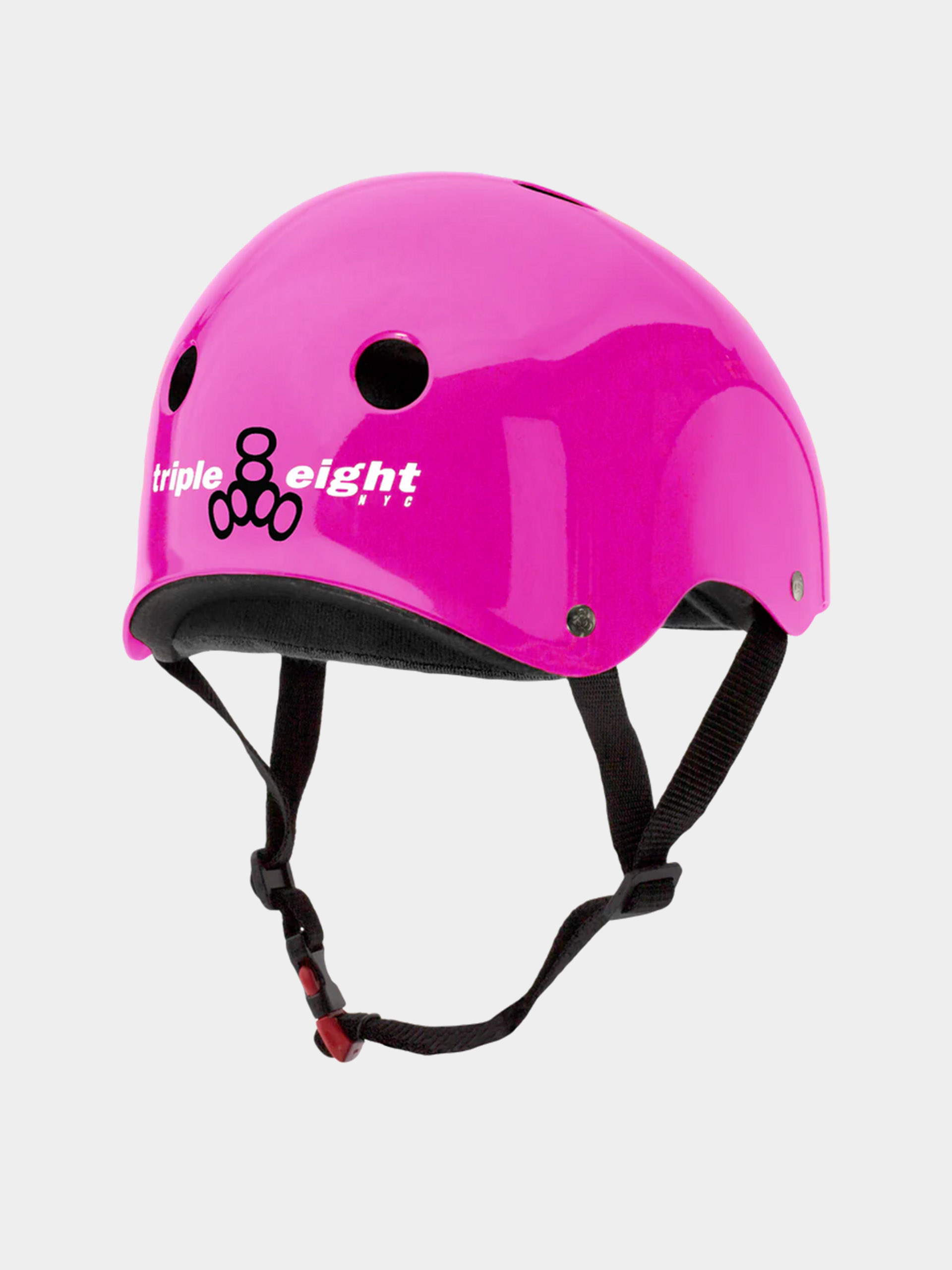 Каска Triple Eight The Certified Sweatsaver Helmet (pink glossy)