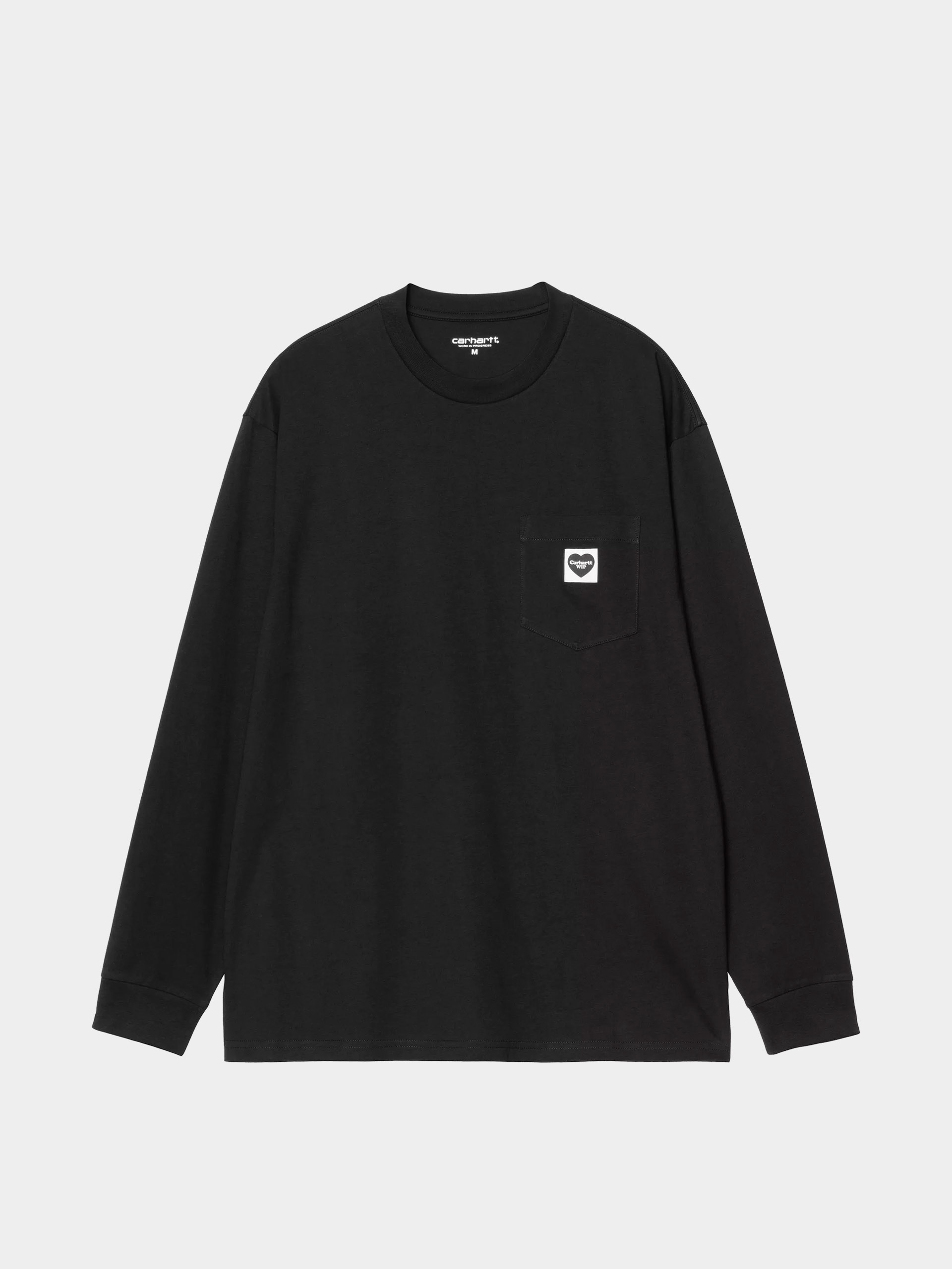 u0411u043bu0443u0437u0430 Carhartt WIP Pocket Heart (black/black)