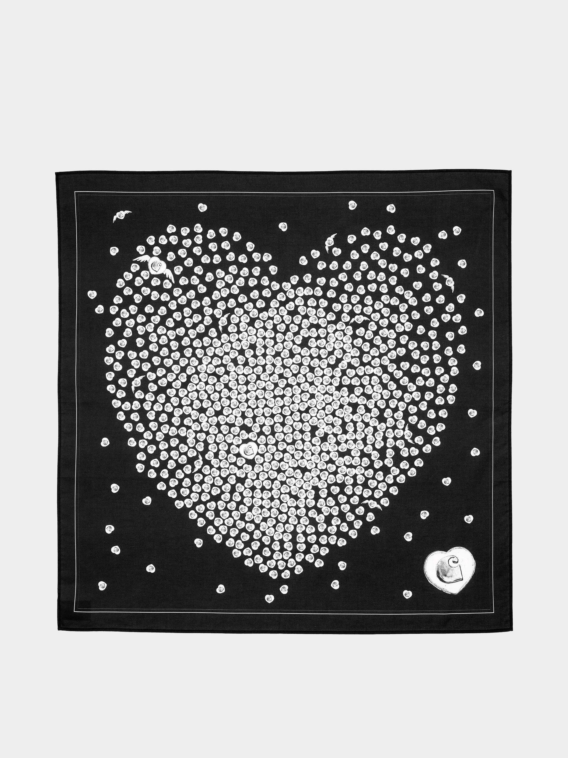 Бандана Carhartt WIP Heart to Hartt (black)