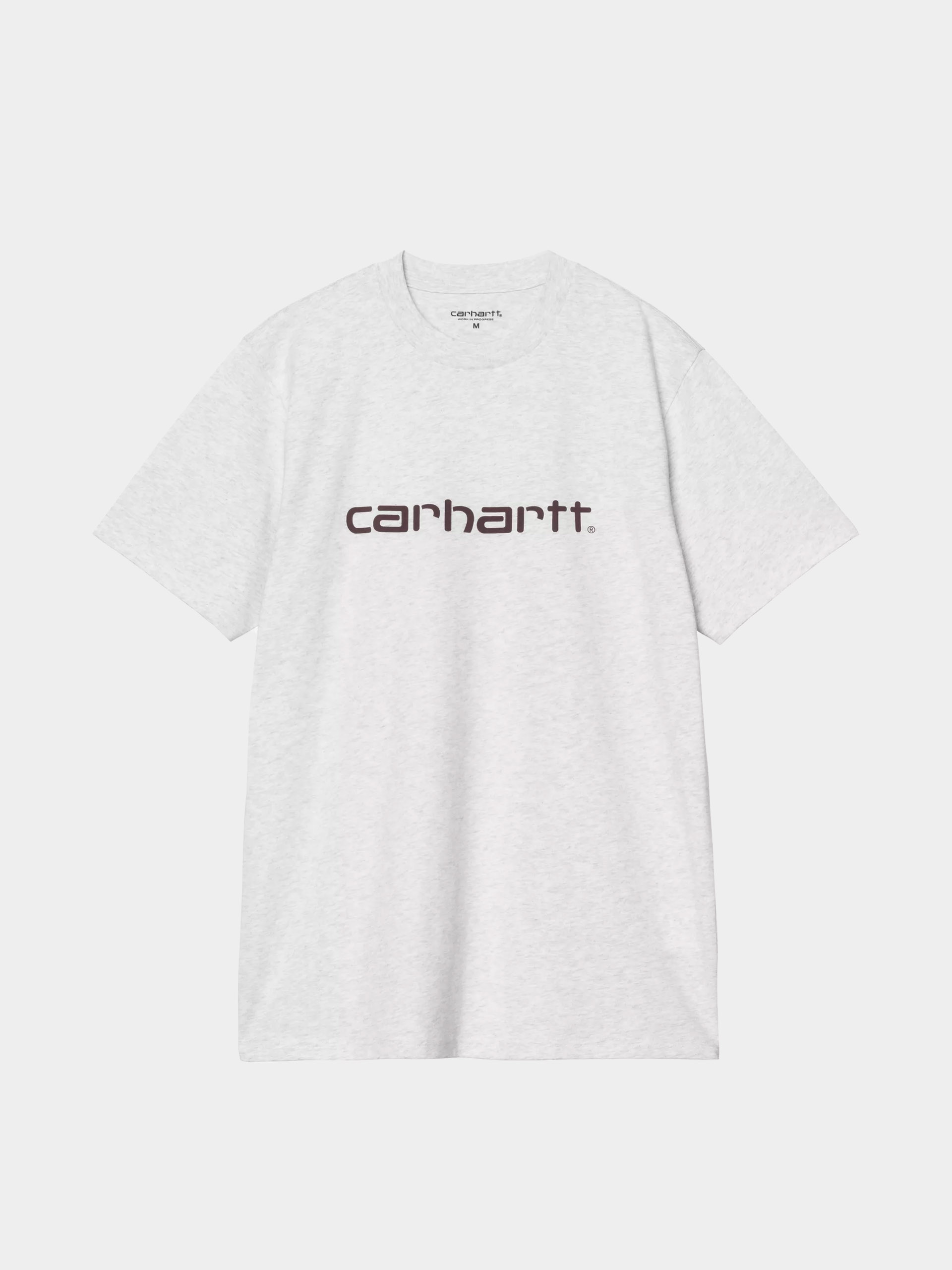 Тениска Carhartt WIP Script (ash heather/rondo)