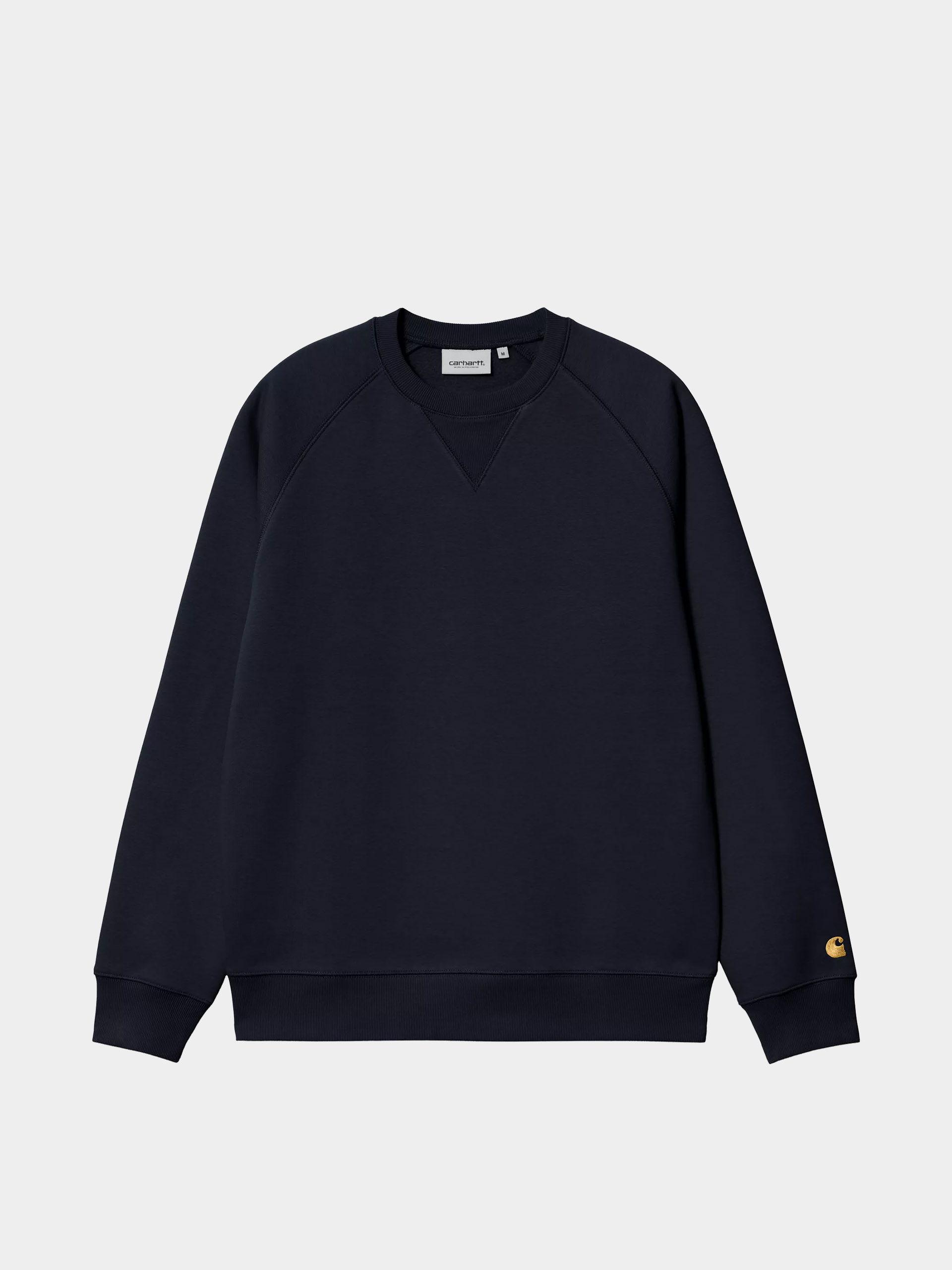 Суитшърт Carhartt WIP Chase (dark navy/gold)