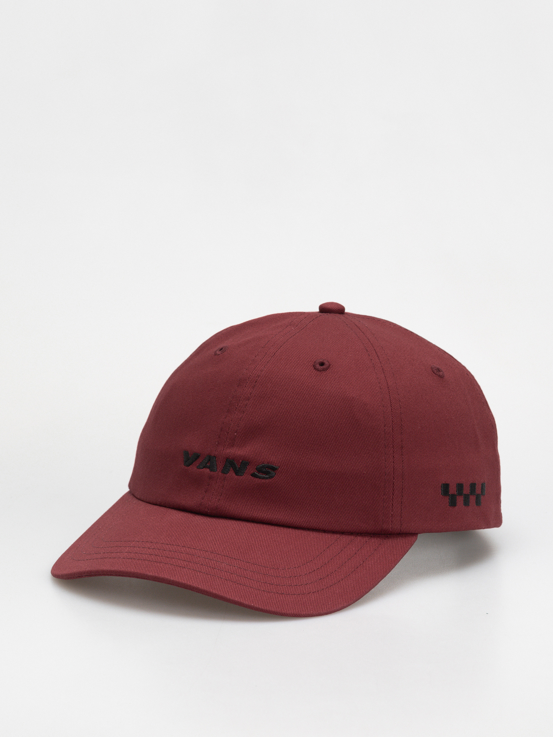 u0428u0430u043fu043au0430 u0441 u043au043eu0437u0438u0440u043au0430 Vans Check Side Curved Bill Jockey (bordeaux)