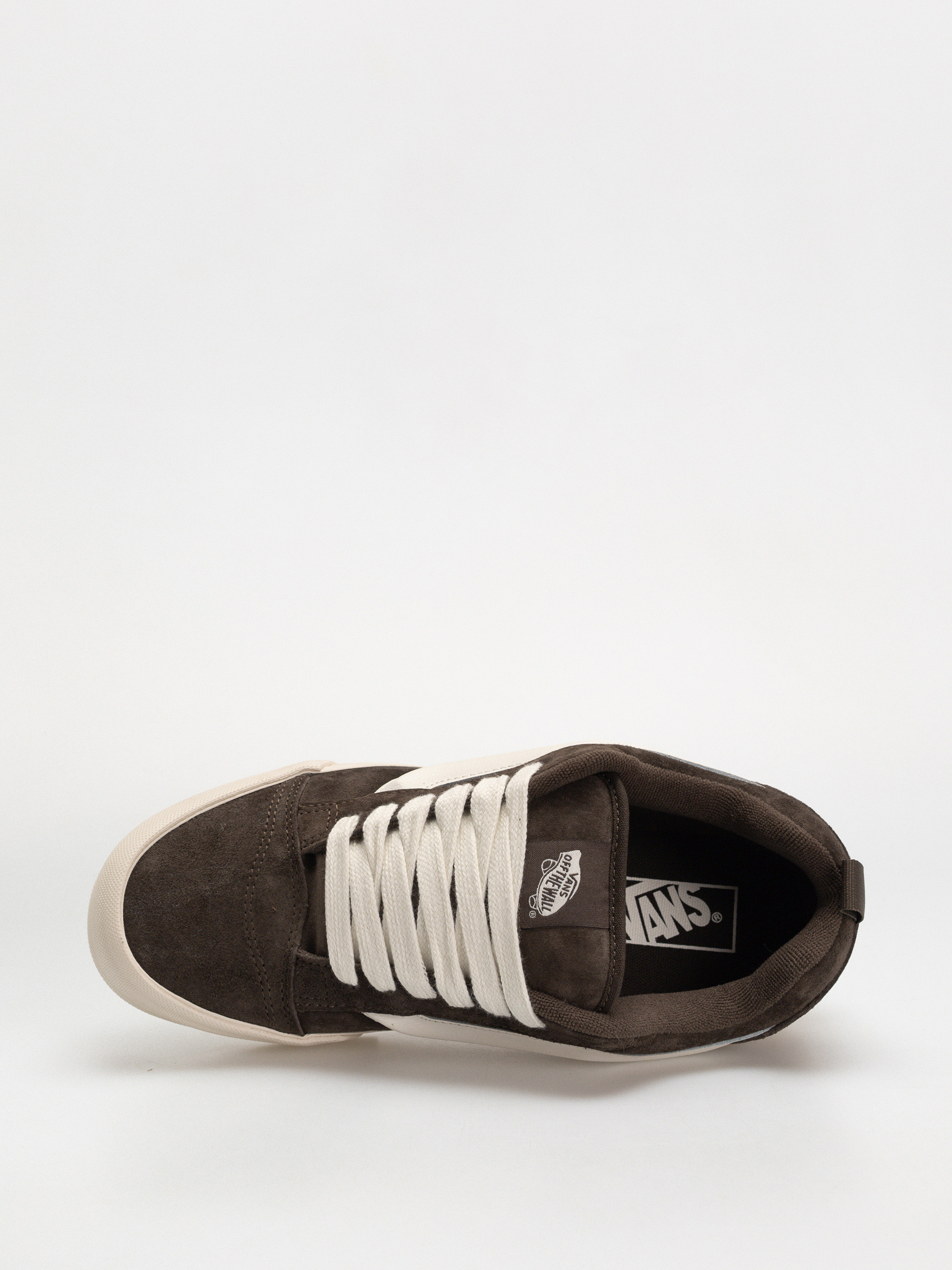 Обувки Vans Knu Skool (pig suede coal brown)