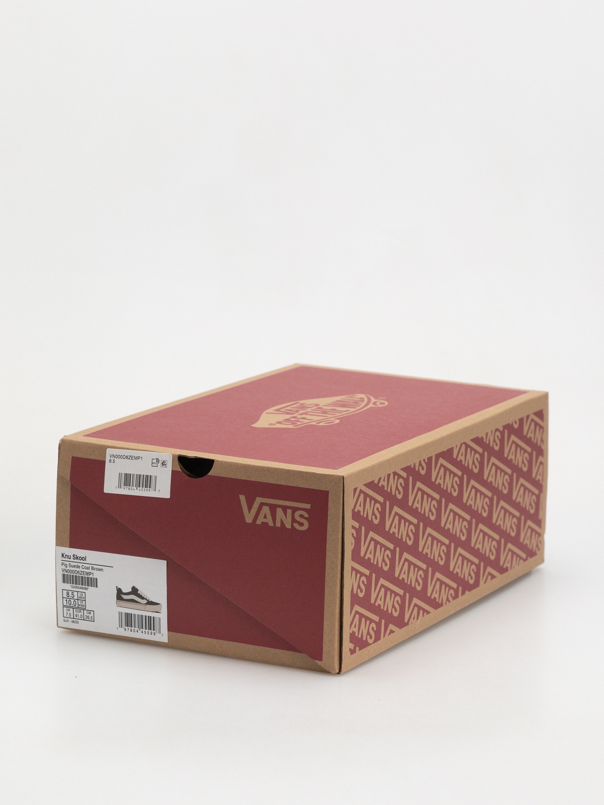 Обувки Vans Knu Skool (pig suede coal brown)