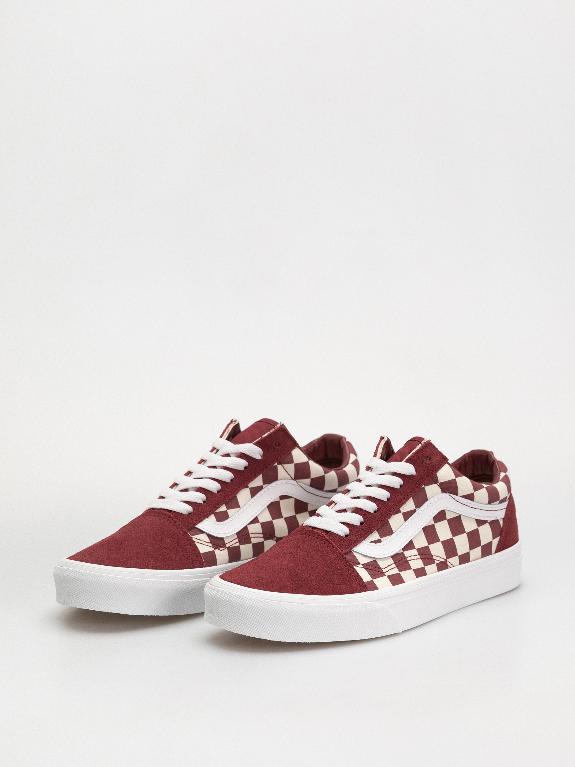 Обувки Vans Old Skool (checkerboard red/white)