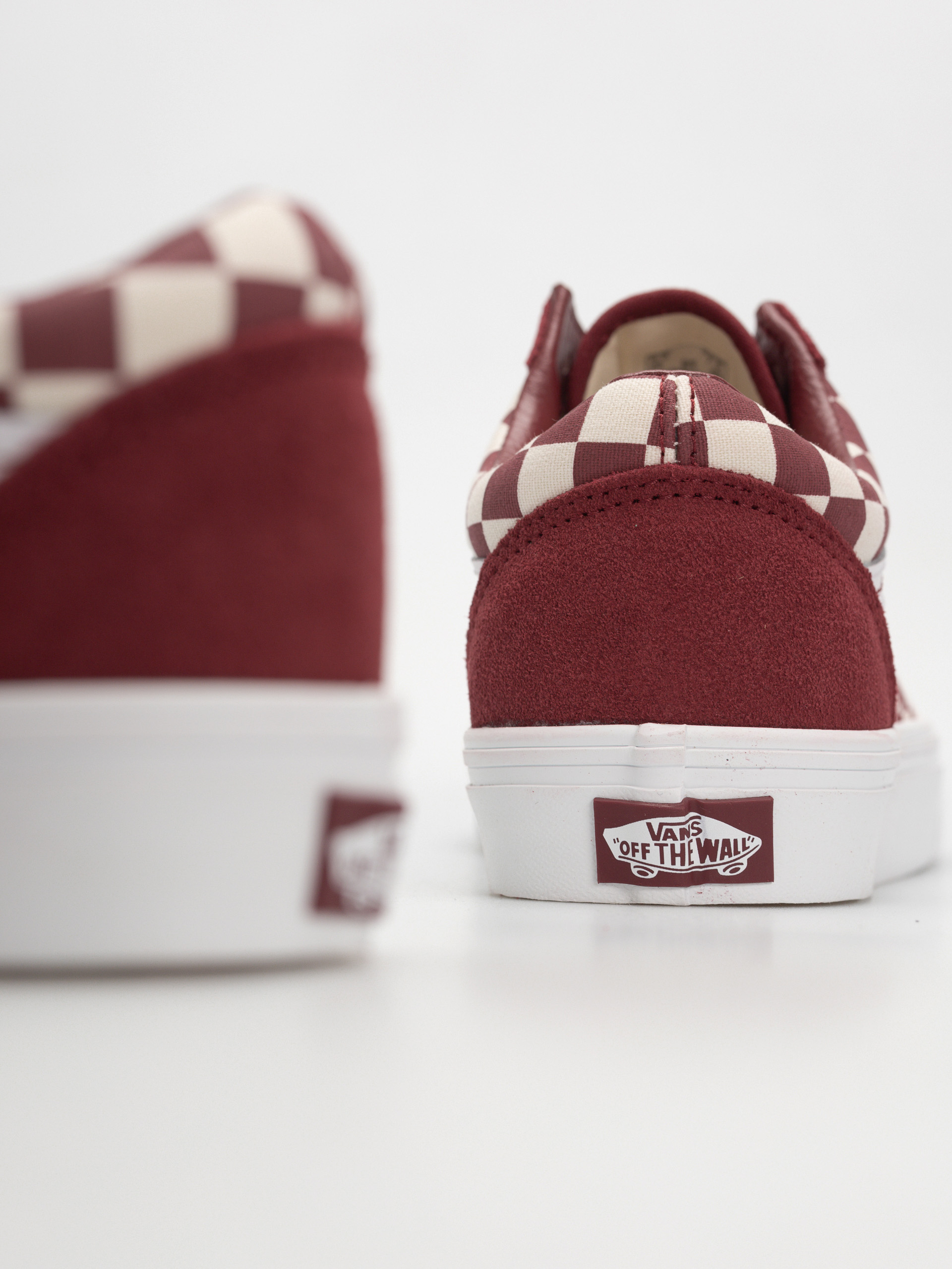 Обувки Vans Old Skool (checkerboard red/white)