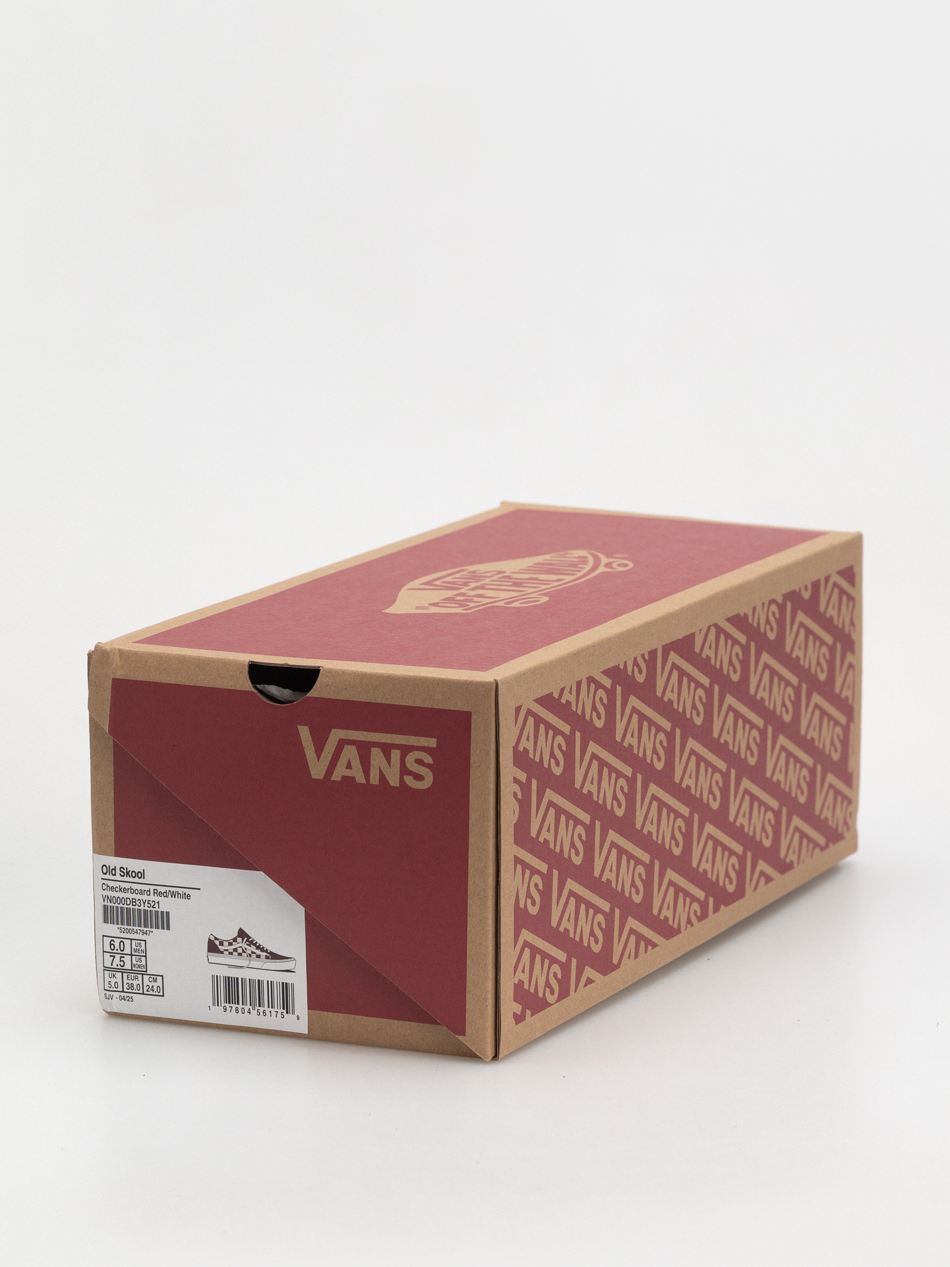 Обувки Vans Old Skool (checkerboard red/white)