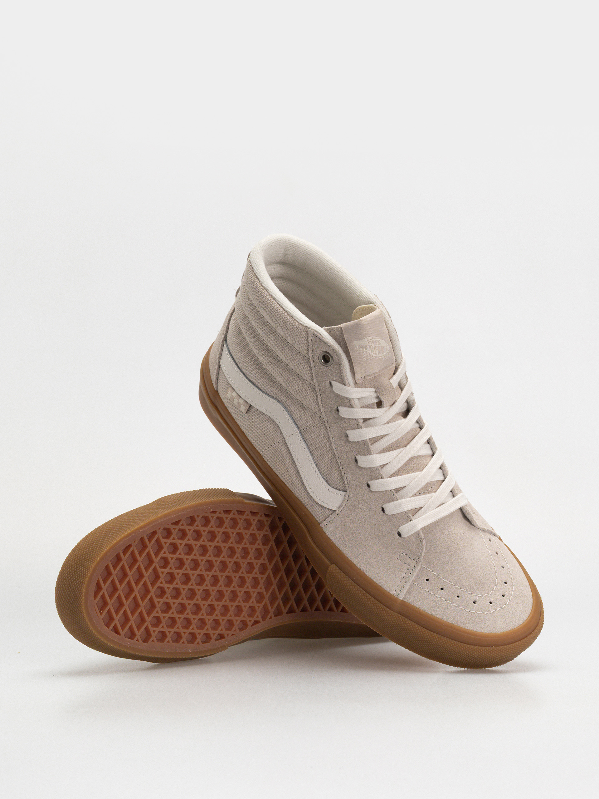 Обувки Vans Skate Sk8 Hi (light gray/gum)