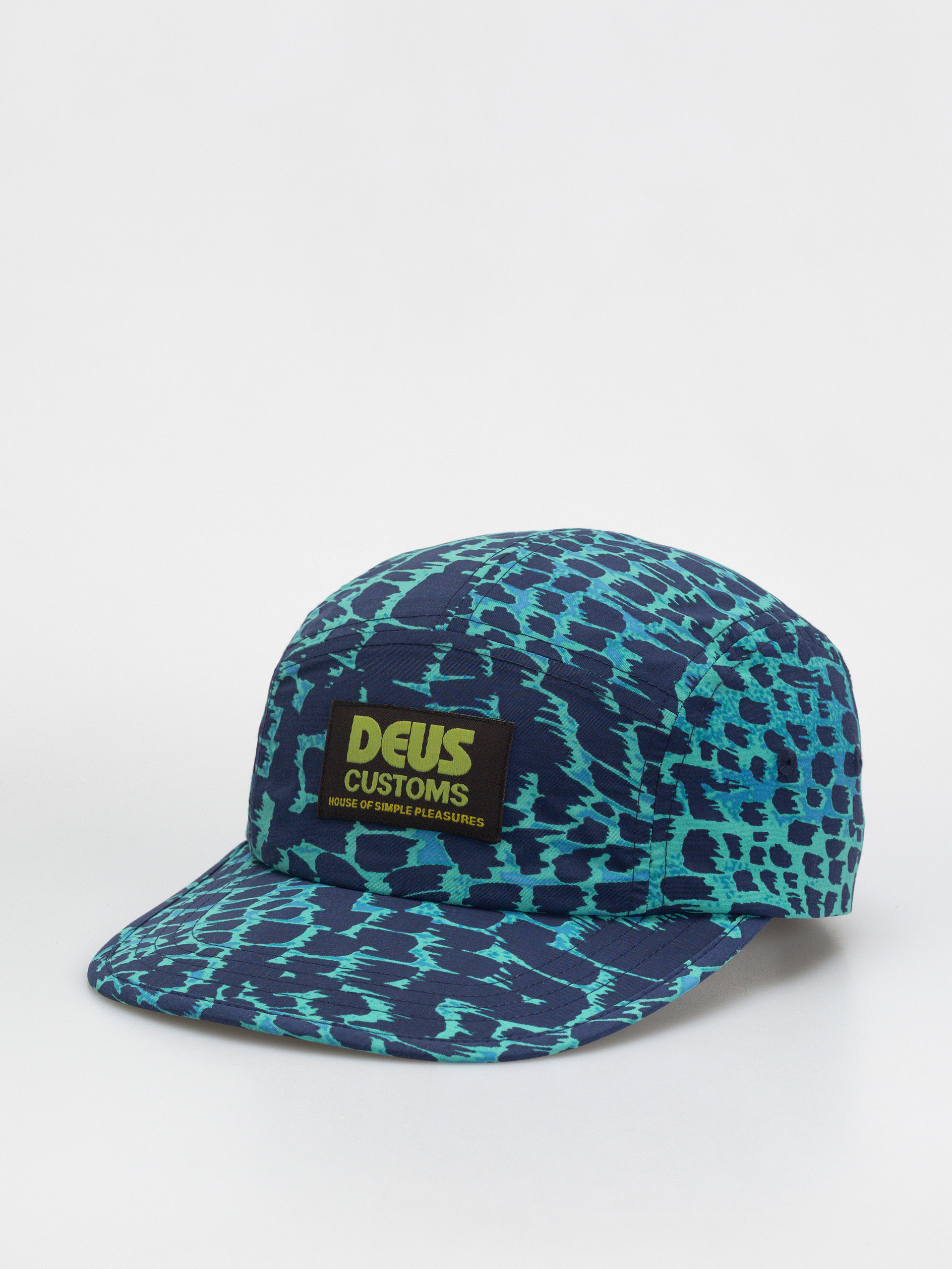 Шапка с козирка Deus Ex Machina Clement 5 Panel (wave ride blue)