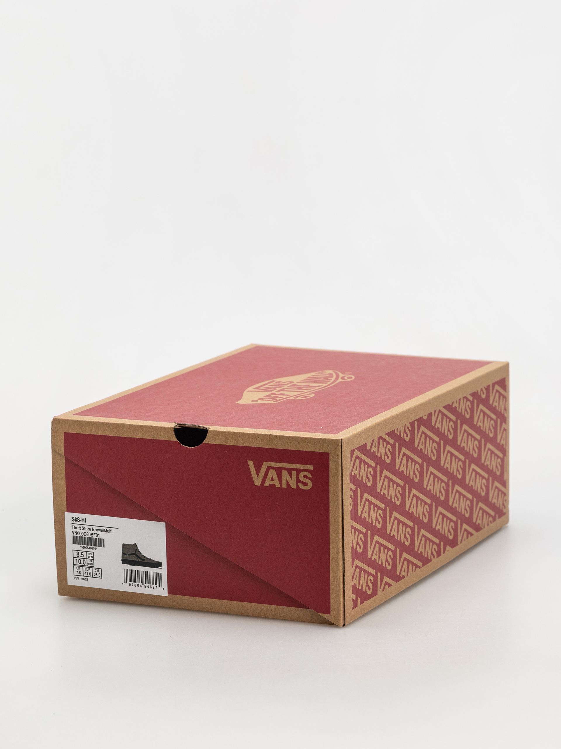Обувки Vans Sk8 Hi (thrift store brown/multi)