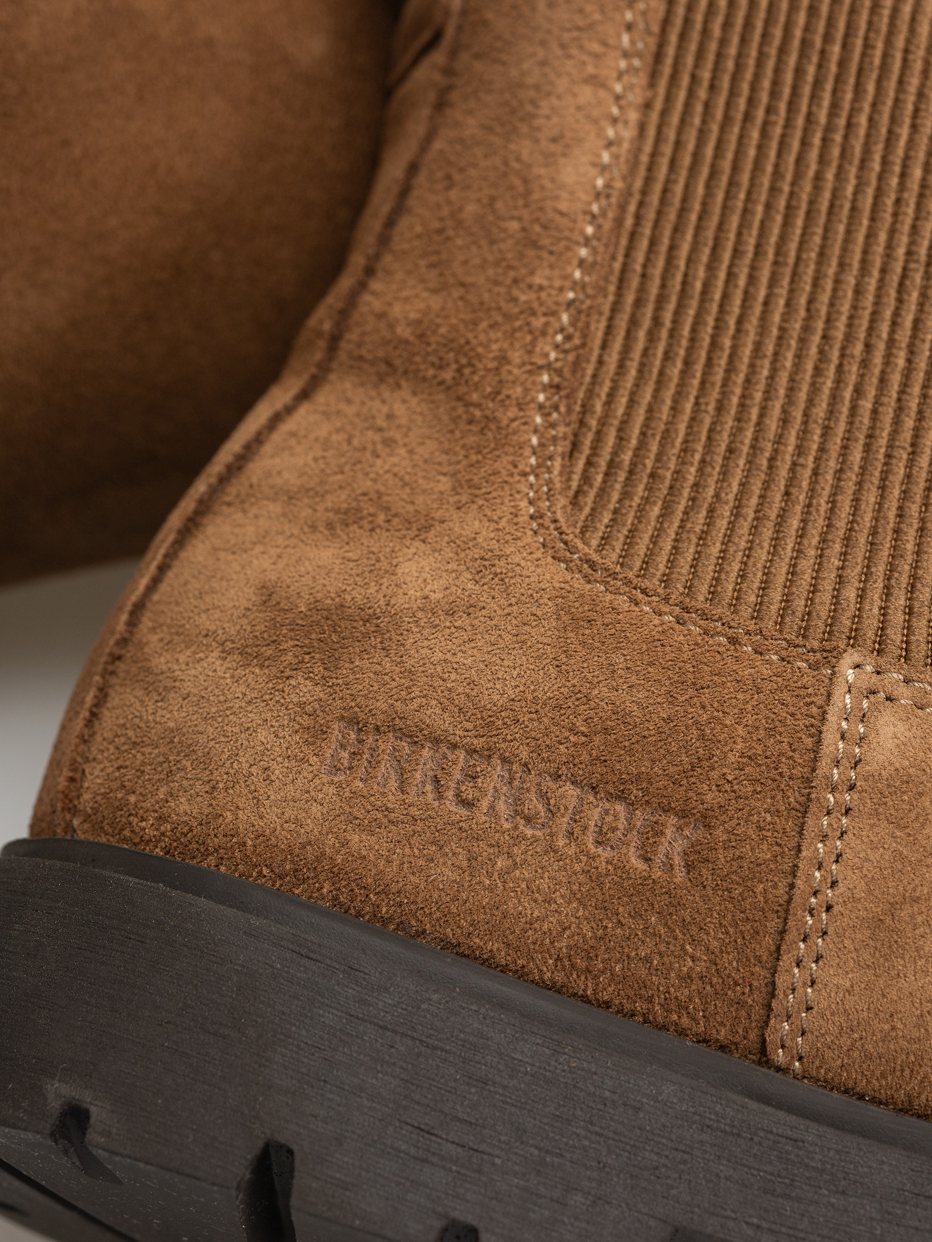 Обувки Birkenstock Highwood Slip On Suede Leather Regular (dark tea)