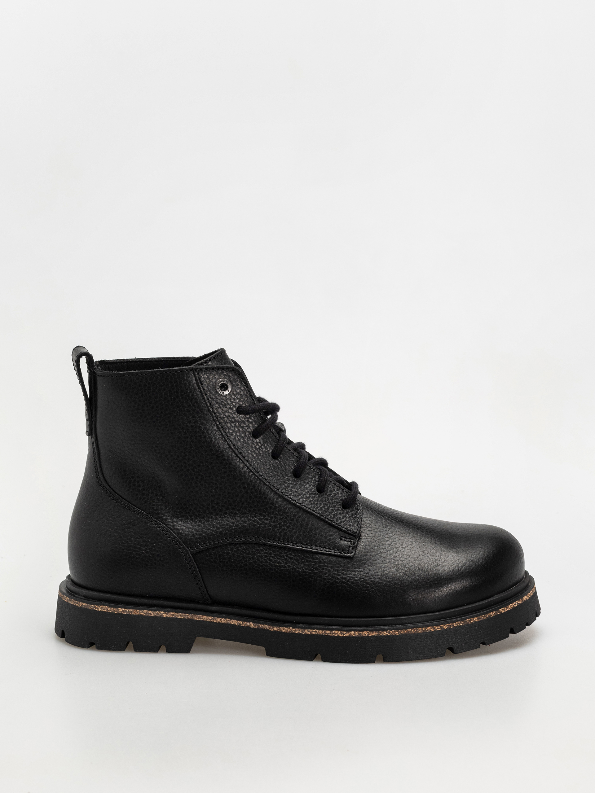 u041eu0431u0443u0432u043au0438 Birkenstock Highwood Lace Mid Natural Leather Regular (black)