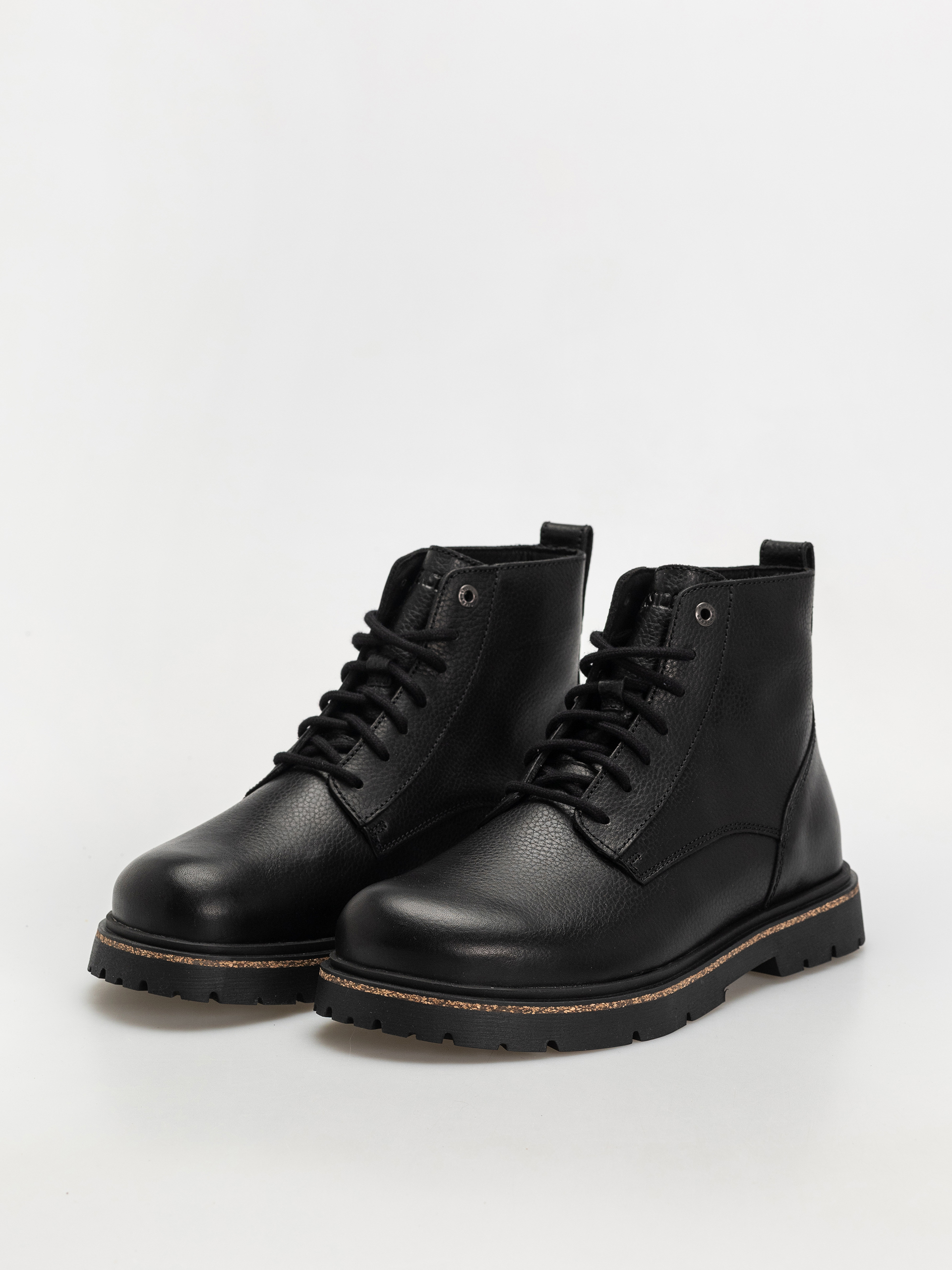 Обувки Birkenstock Highwood Lace Mid Natural Leather Regular (black)