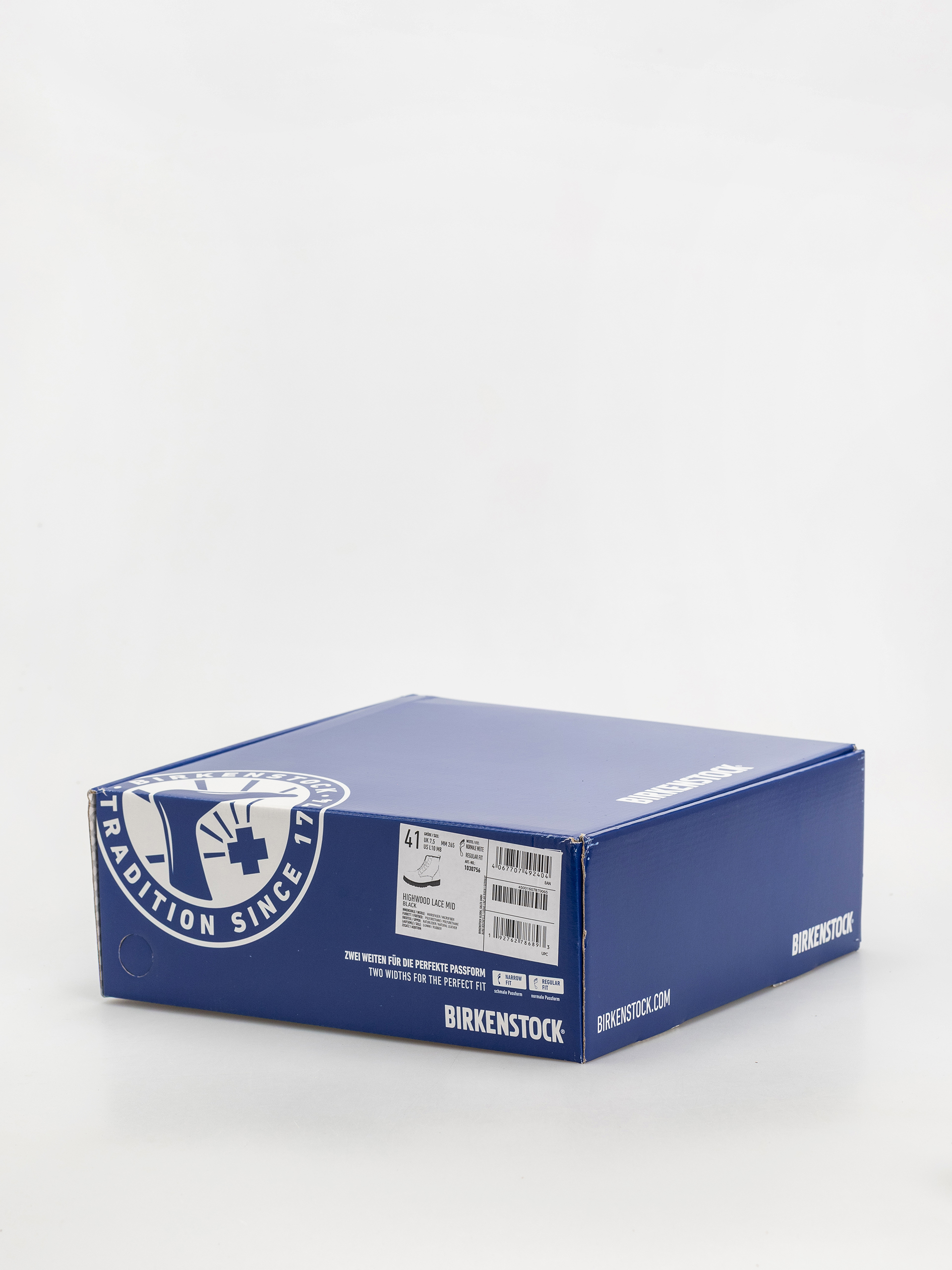 Обувки Birkenstock Highwood Lace Mid Natural Leather Regular (black)