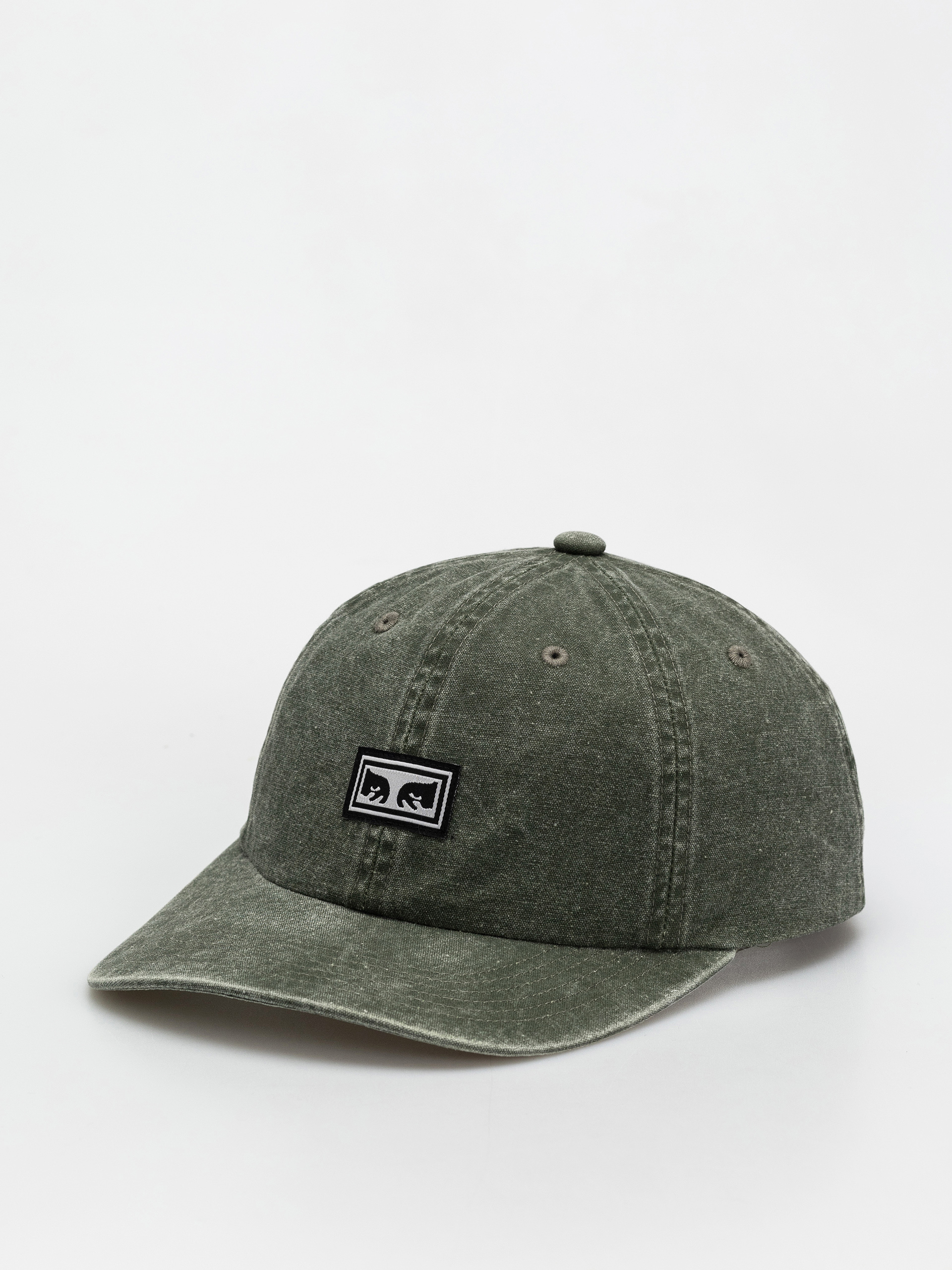 Шапка с козирка OBEY Icon Eyes Pigment 6 Panel Velc (pigment green)