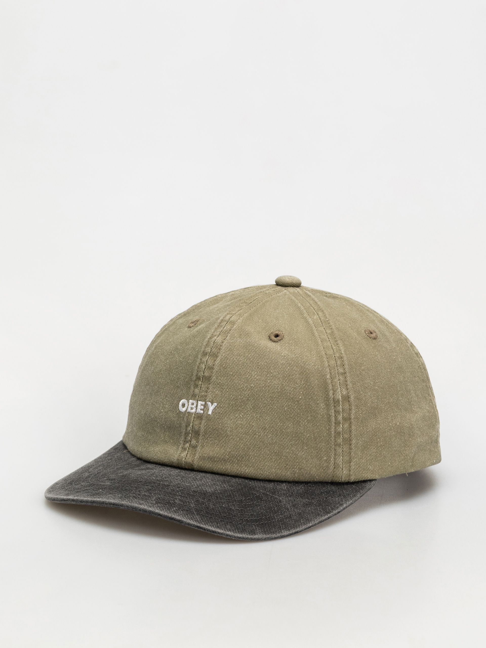 Шапка с козирка OBEY Pigment Bold 6 Panel Strapback (pigment khaki multi)