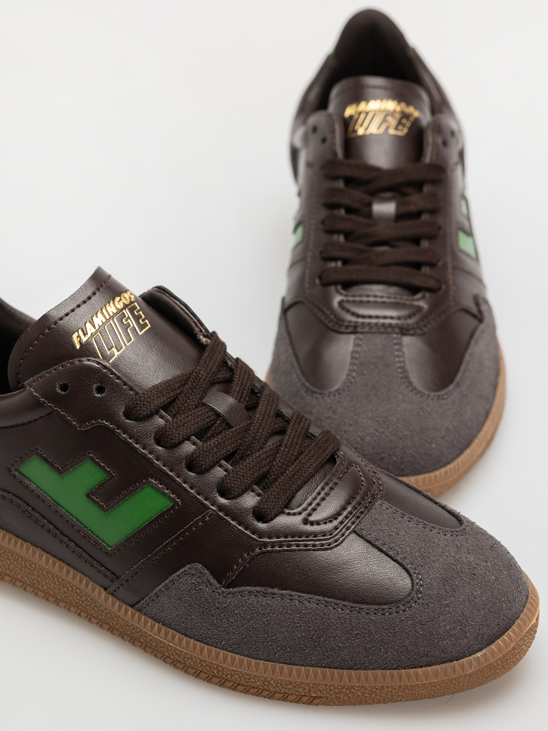 Обувки Flamingos Life Burela Slim (brown moss)