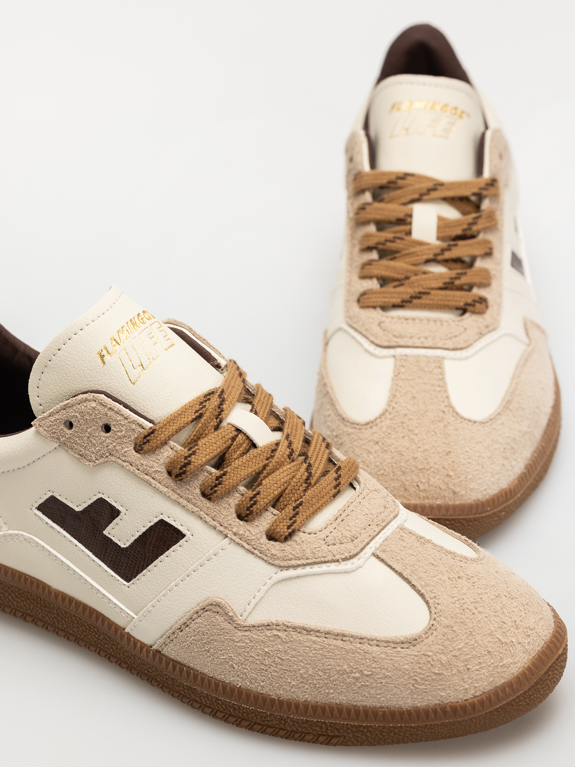 Обувки Flamingos Life Burela Slim (iguana chestnut)