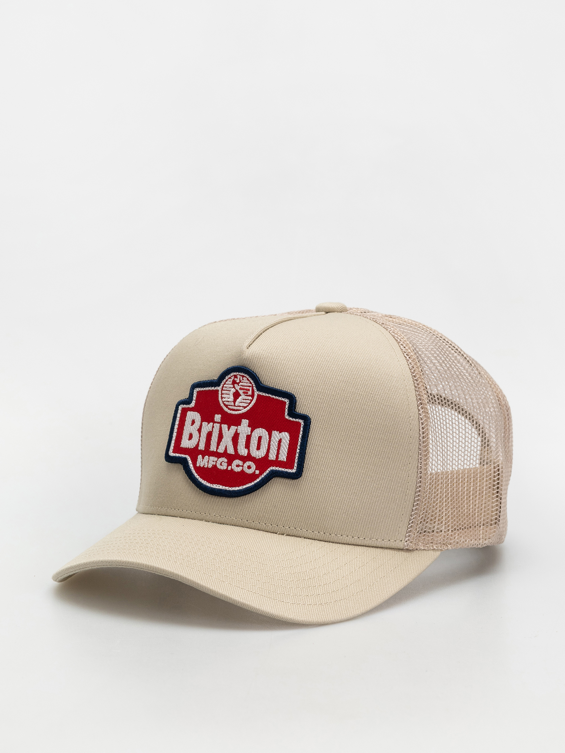Шапка с козирка Brixton Genuine Qlty C Np Mp Trucker H (sand/sand)