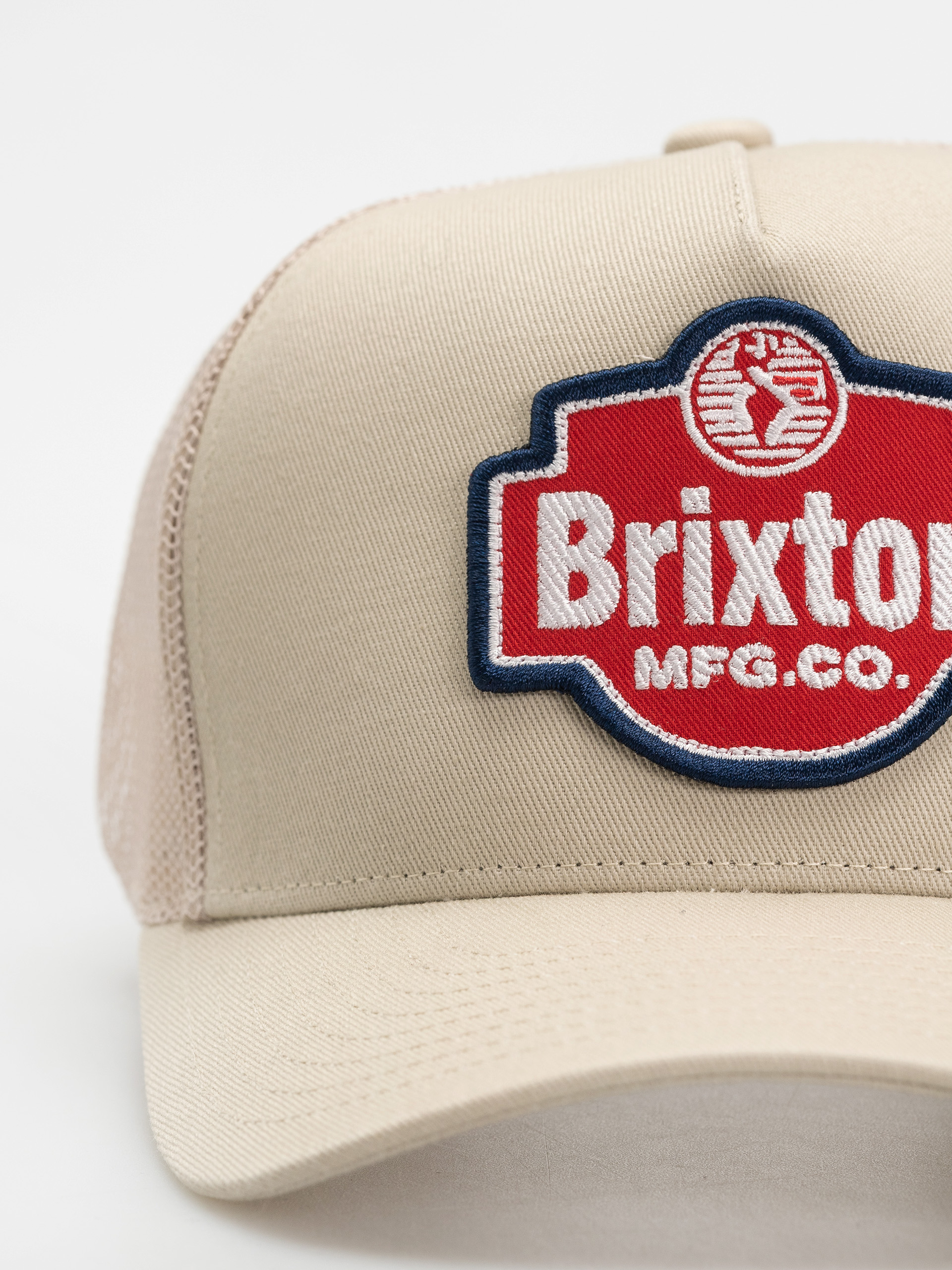 Шапка с козирка Brixton Genuine Qlty C Np Mp Trucker H (sand/sand)