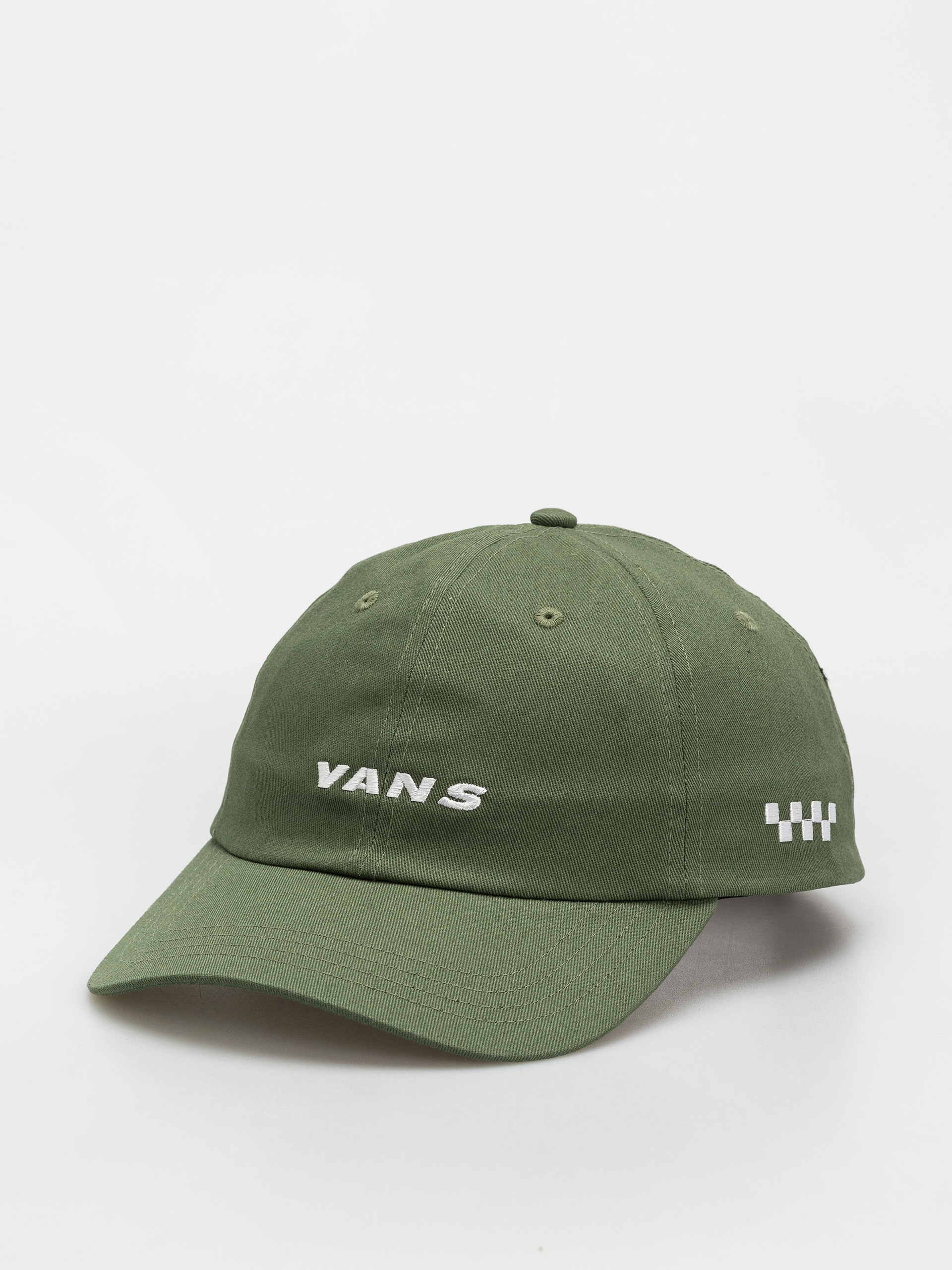 u0428u0430u043fu043au0430 u0441 u043au043eu0437u0438u0440u043au0430 Vans Check Side Curved Bill Jockey (pine forest)
