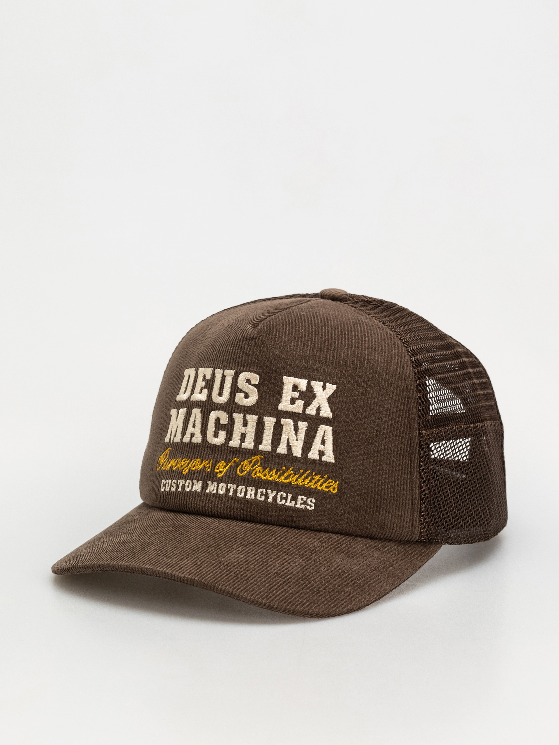 Шапка с козирка Deus Ex Machina Gumshoe Cord Trucker