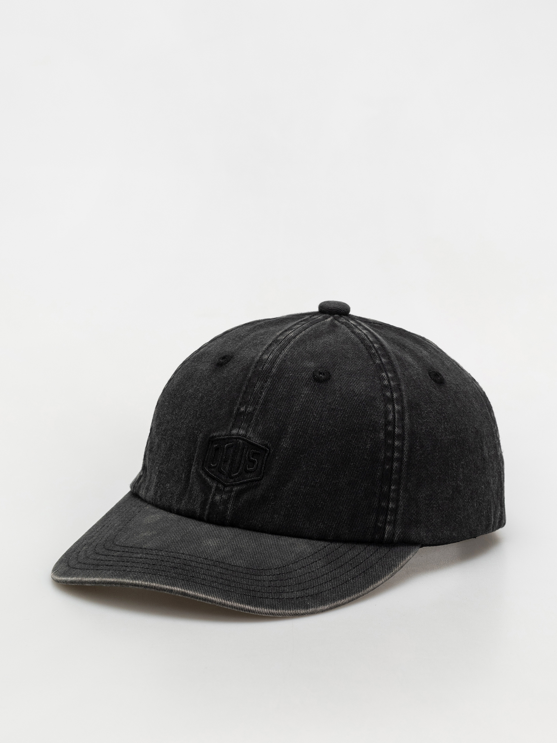 Шапка с козирка Deus Ex Machina Shield Garment Dyed Dad Cap (black)
