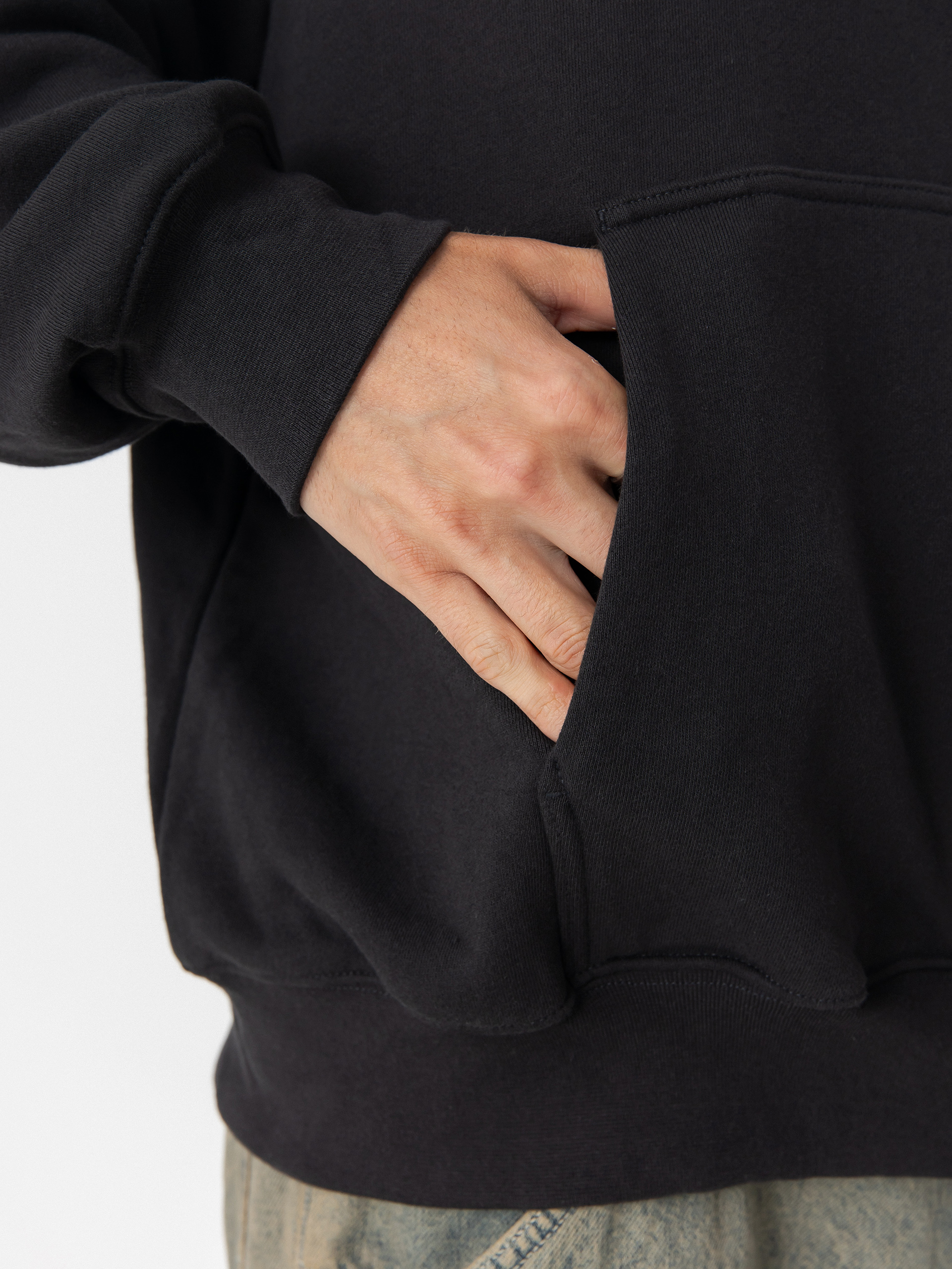 Суитшърт с качулка Vans Lx Premium HD (black)