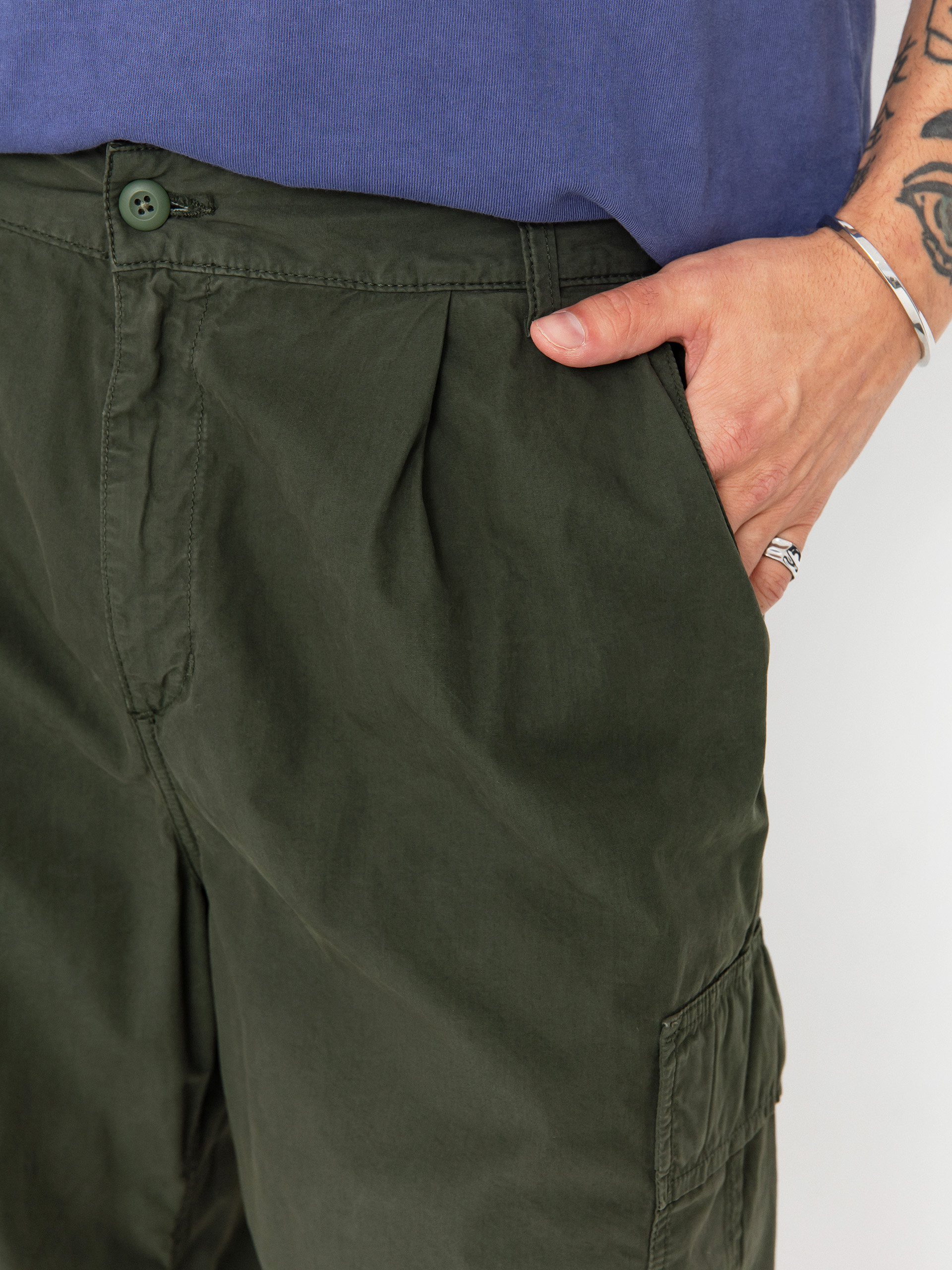 Панталони Carhartt WIP Cole Cargo (opuntia/garment dyed)