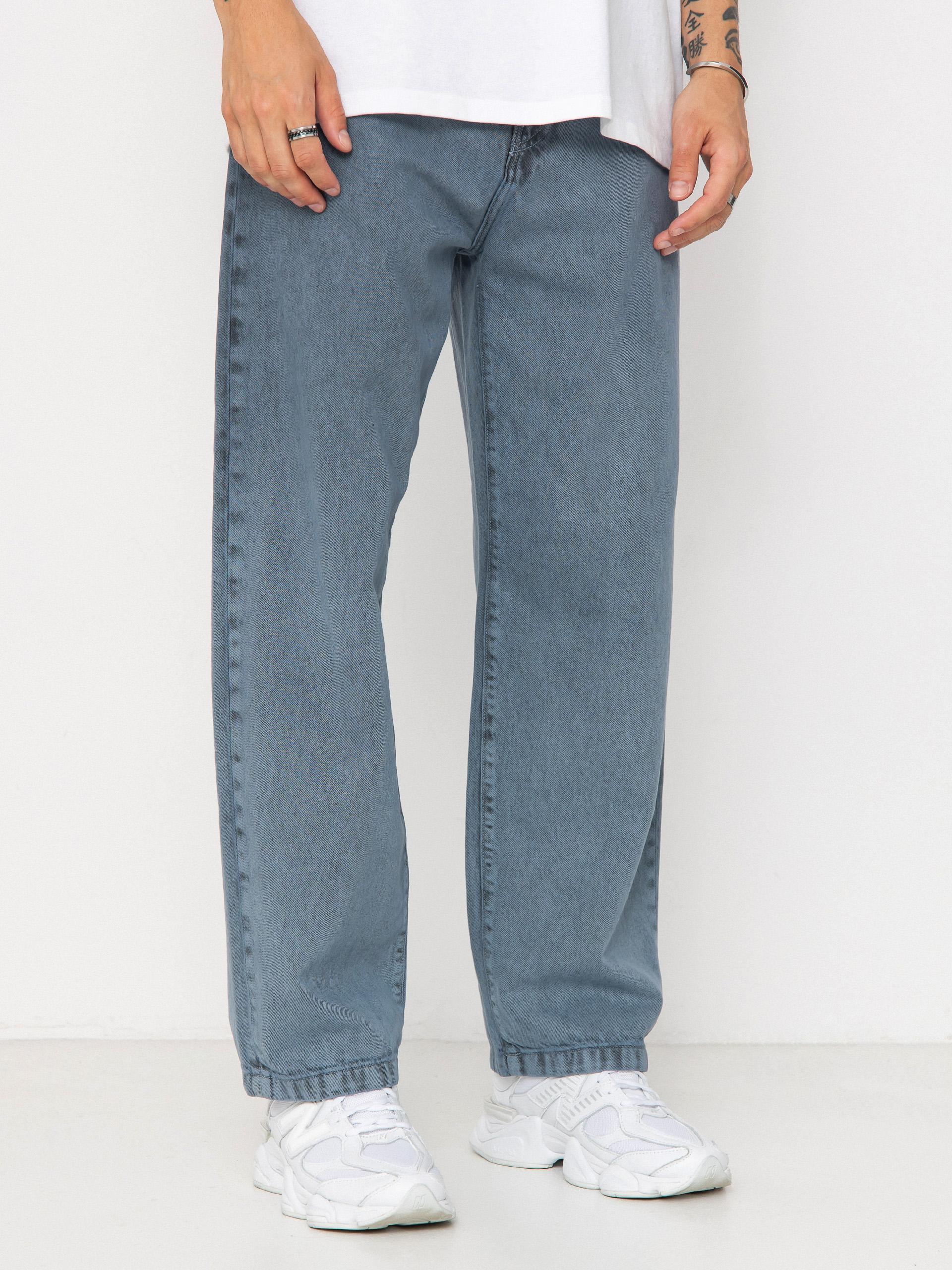 Панталони Carhartt WIP Landon (black/blue fog/garment dyed)