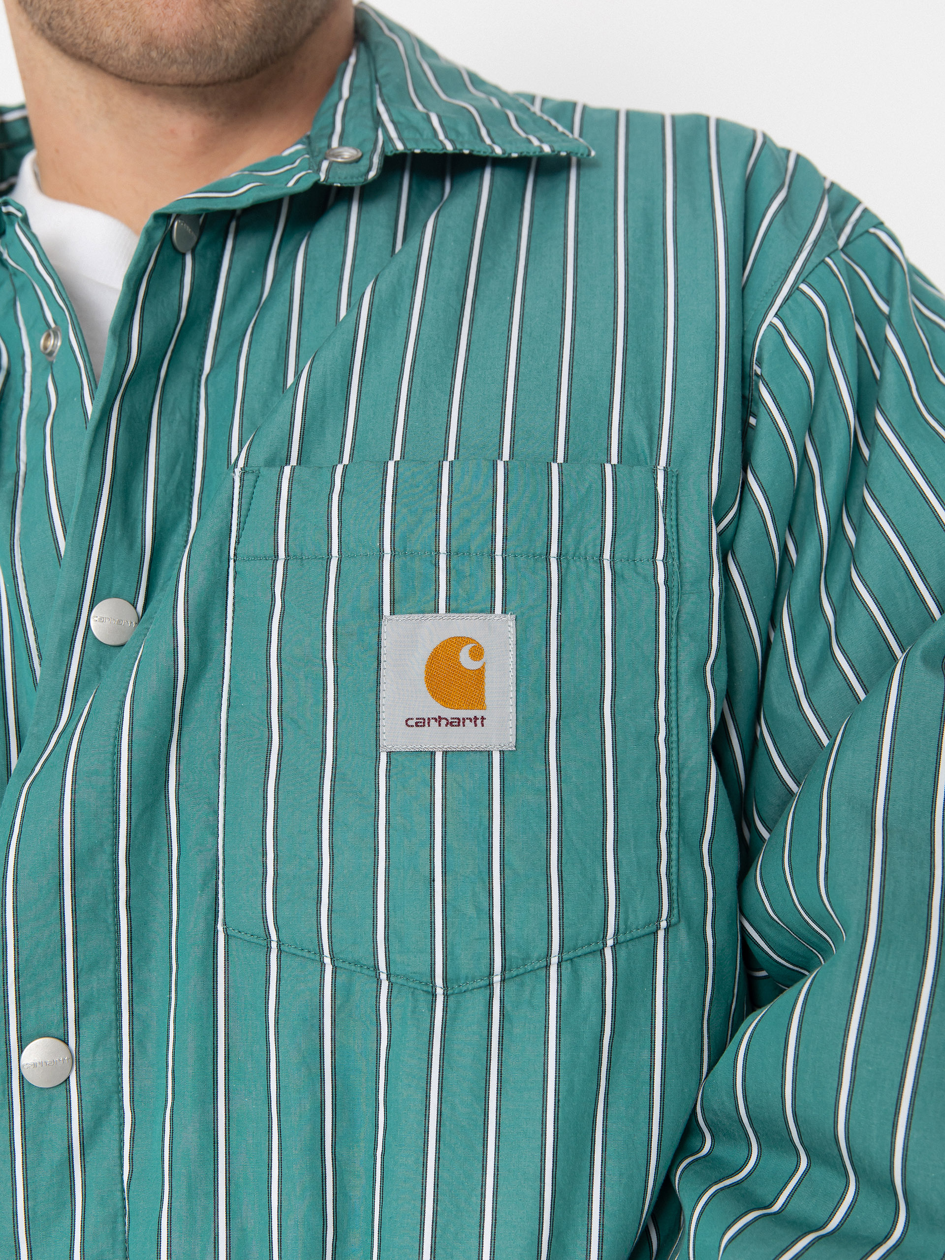 Яке Carhartt WIP Grimsby (grimsby stripe/saguaro)