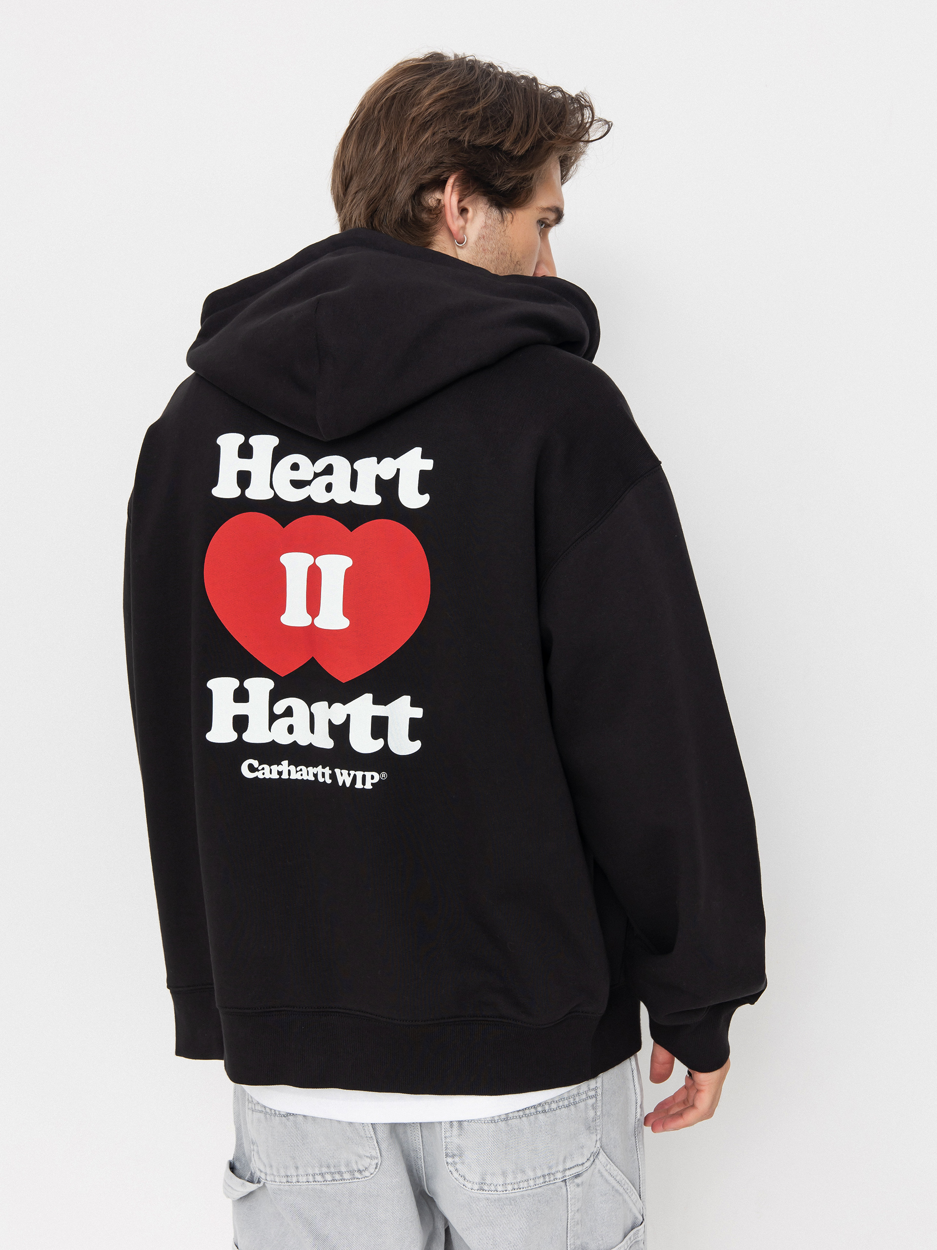 Суитшърт с качулка Carhartt WIP Heart II Hartt ZHD