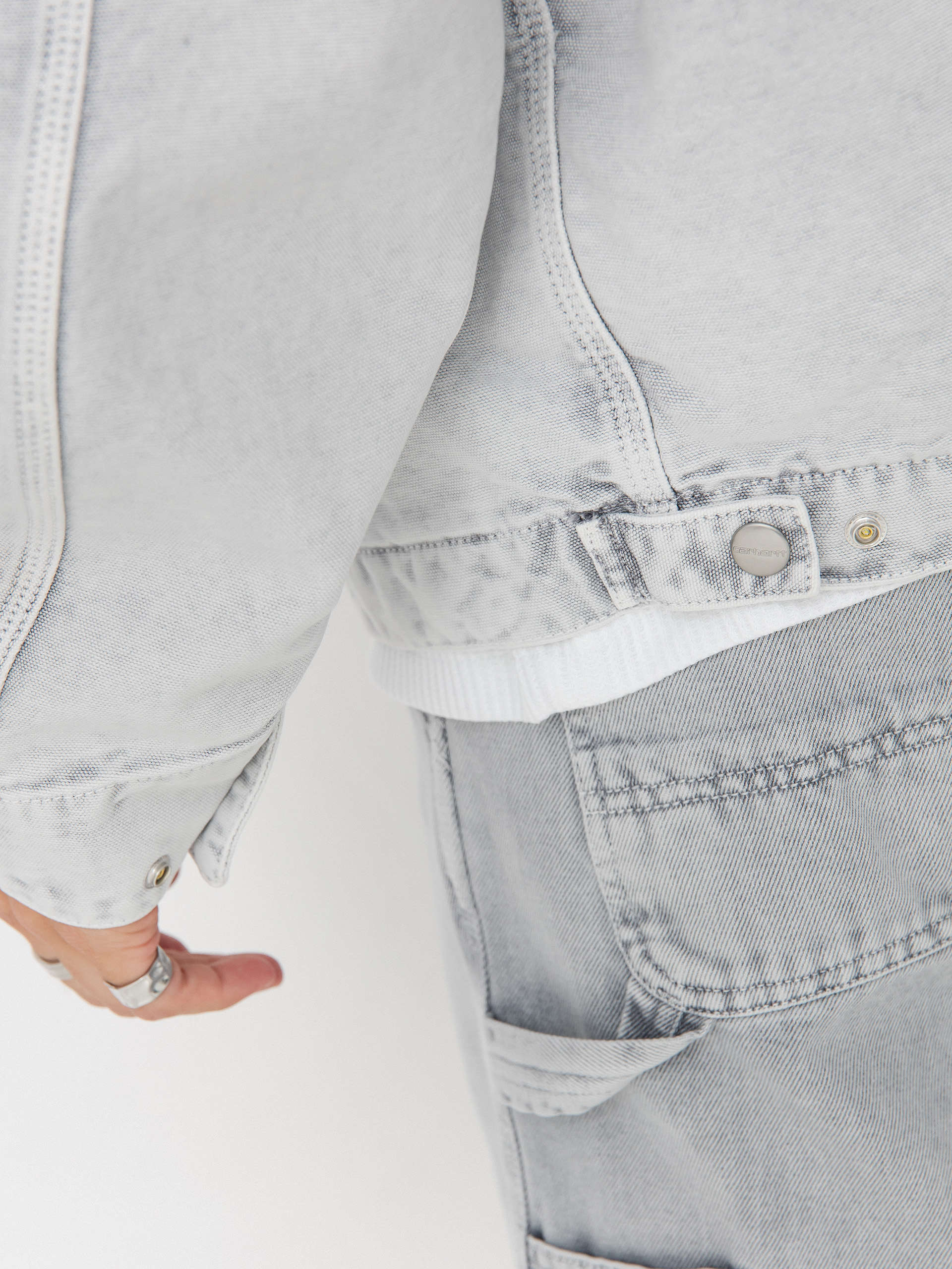 Яке Carhartt WIP OG Detroit (black/black/chalk wash)