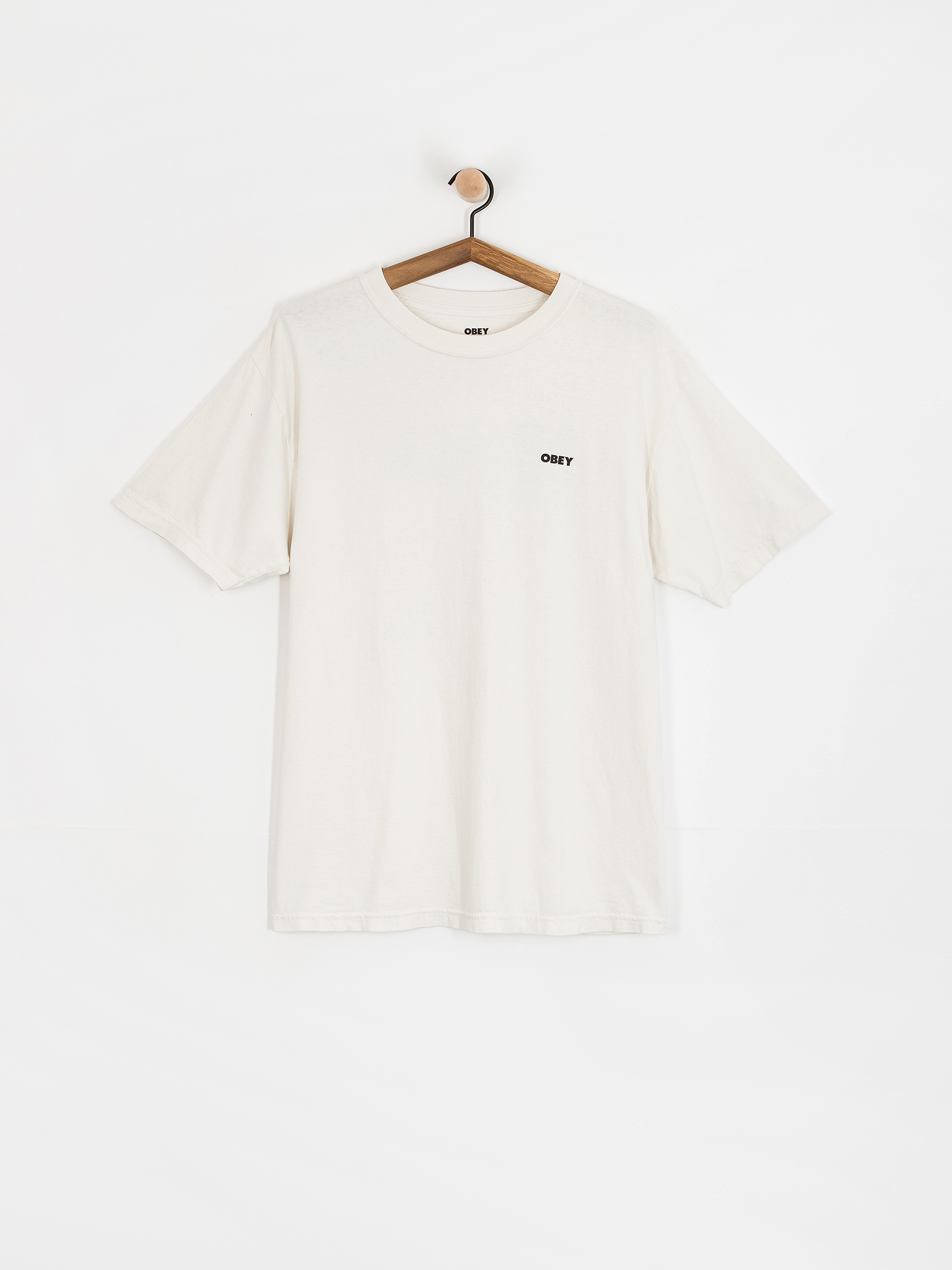 Тениска OBEY Obey Bold Icon Face (pigment chalk)