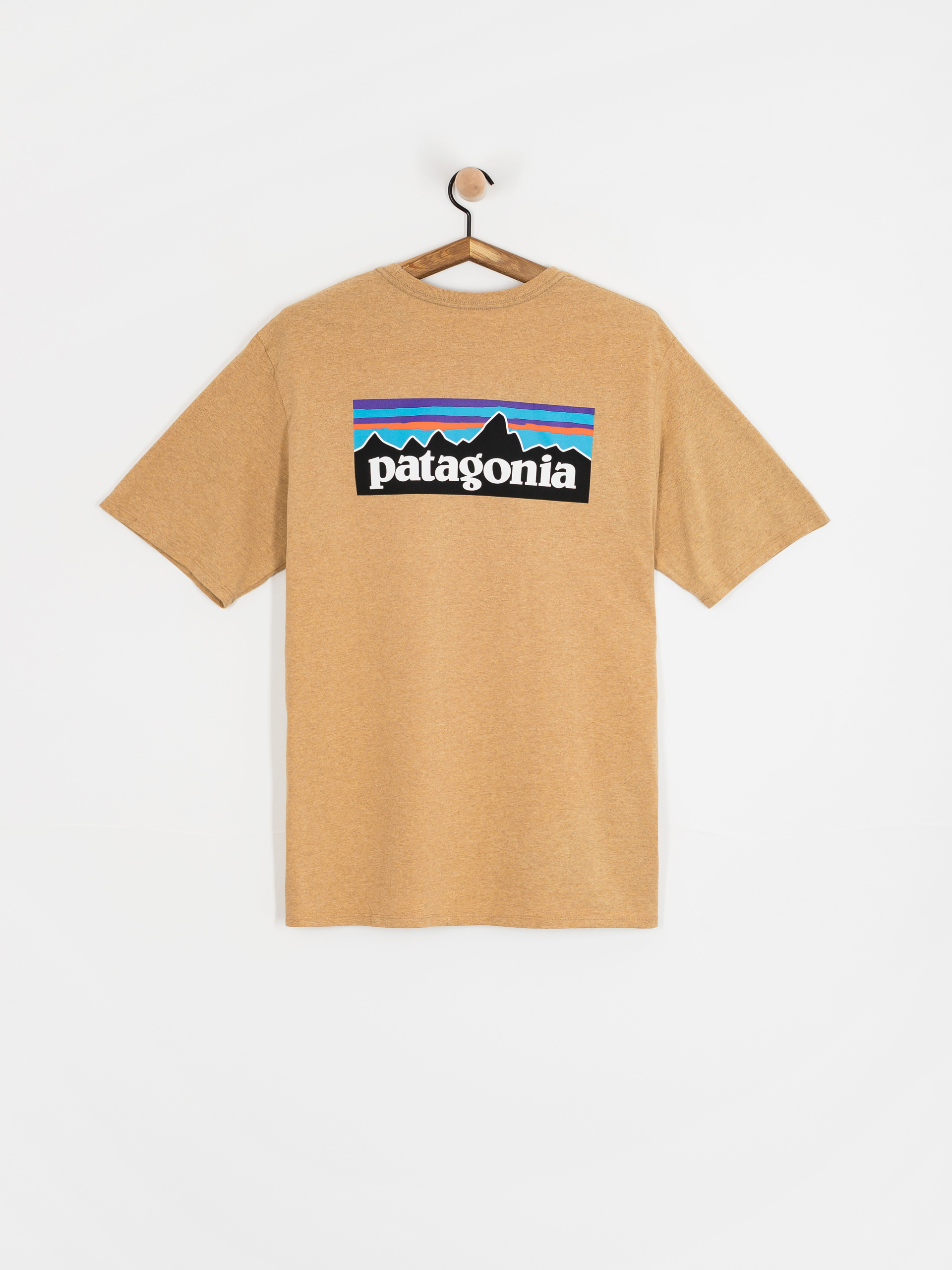 Тениска Patagonia P 6 Logo Responsibili (talon gold)