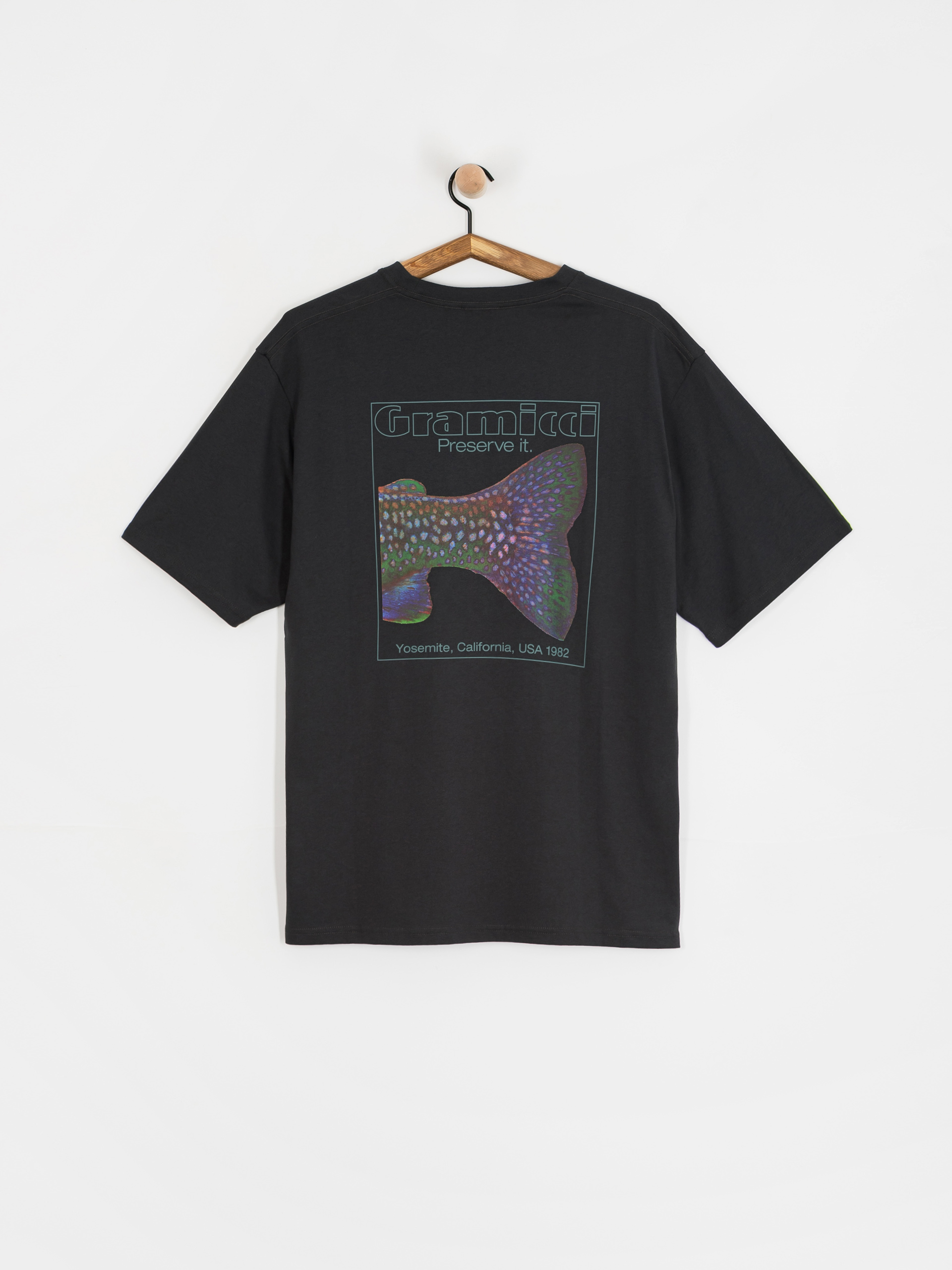 Тениска Gramicci Trouttail (vintage black)