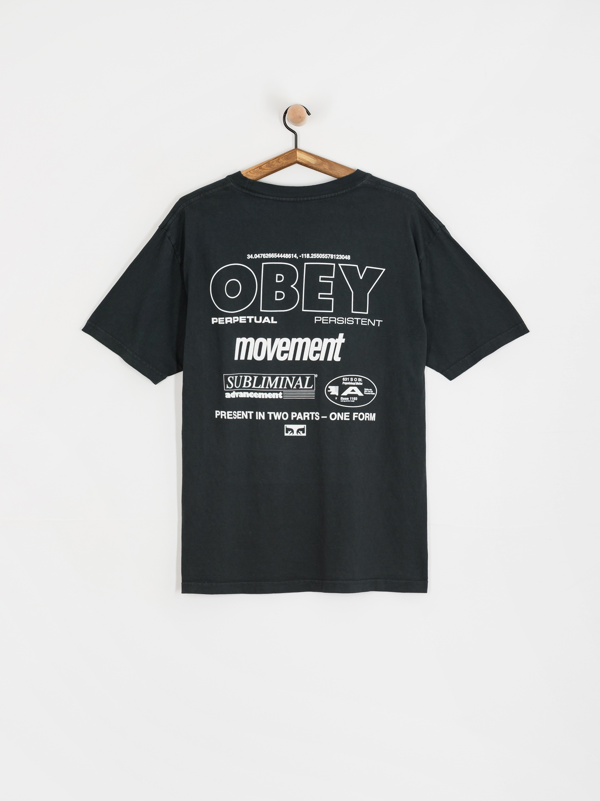 Тениска OBEY Obey Persistent Movement