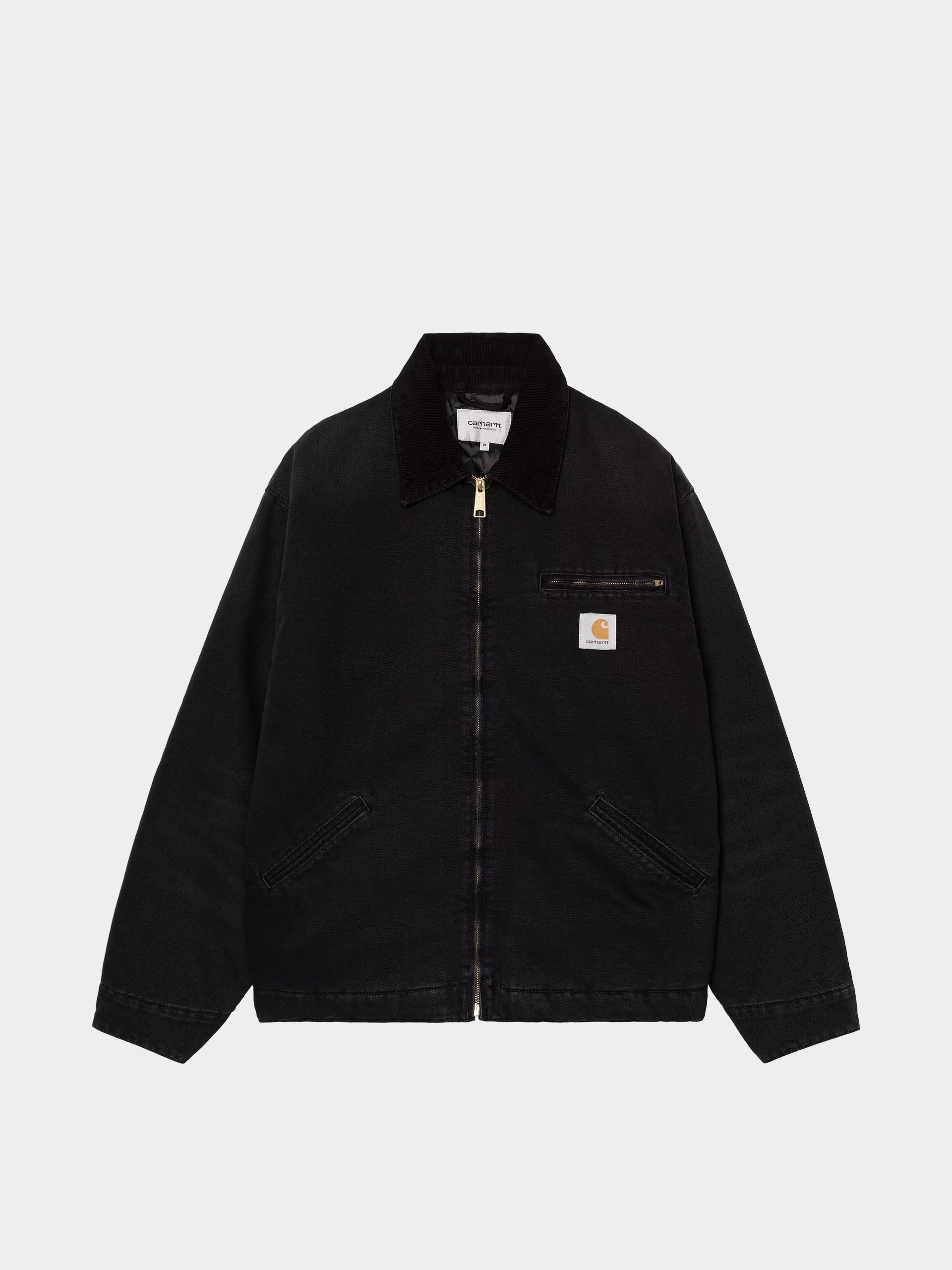Яке Carhartt WIP OG Detroit (black/black/stone canvas)