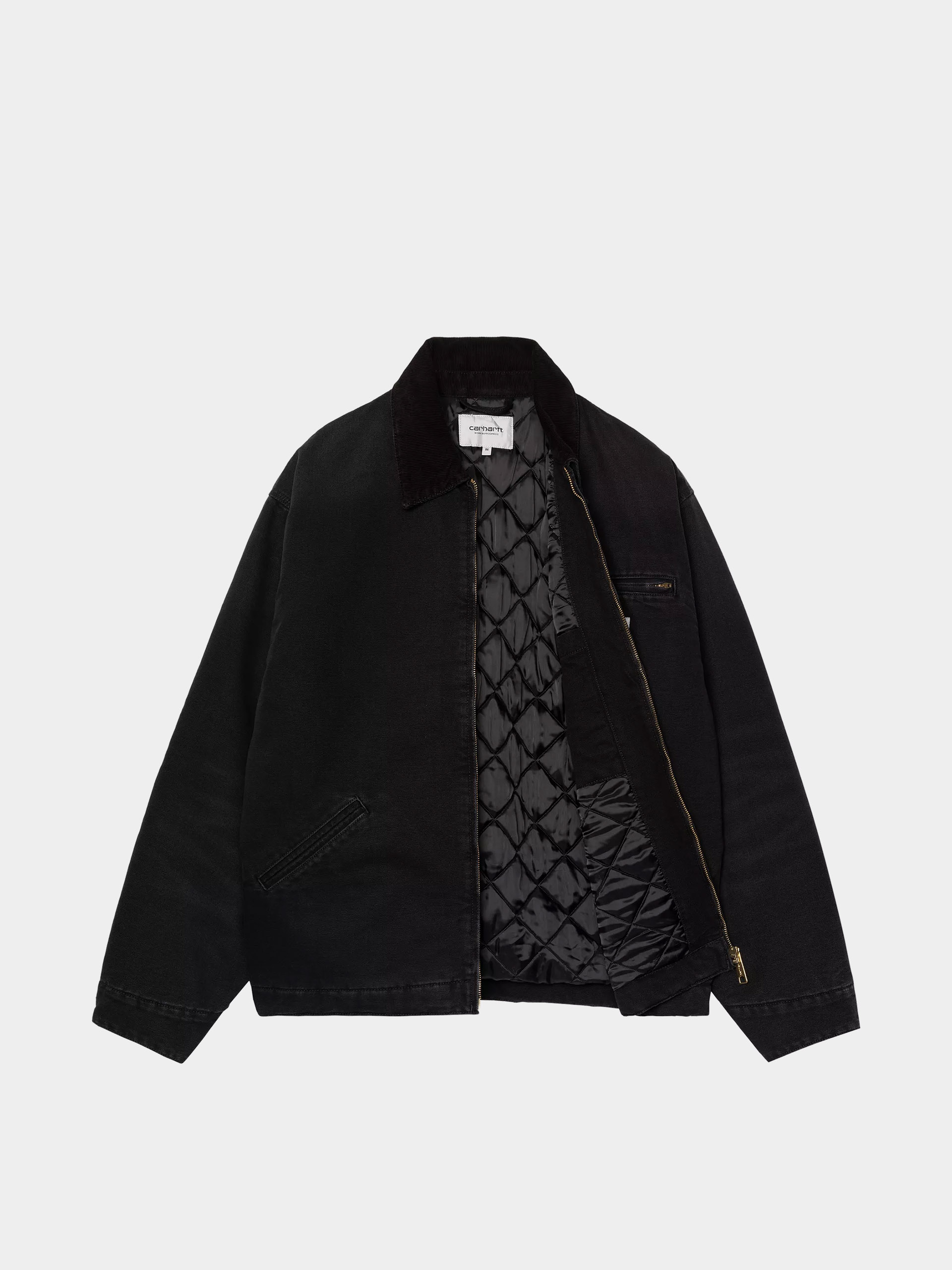 Яке Carhartt WIP OG Detroit (black/black/stone canvas)