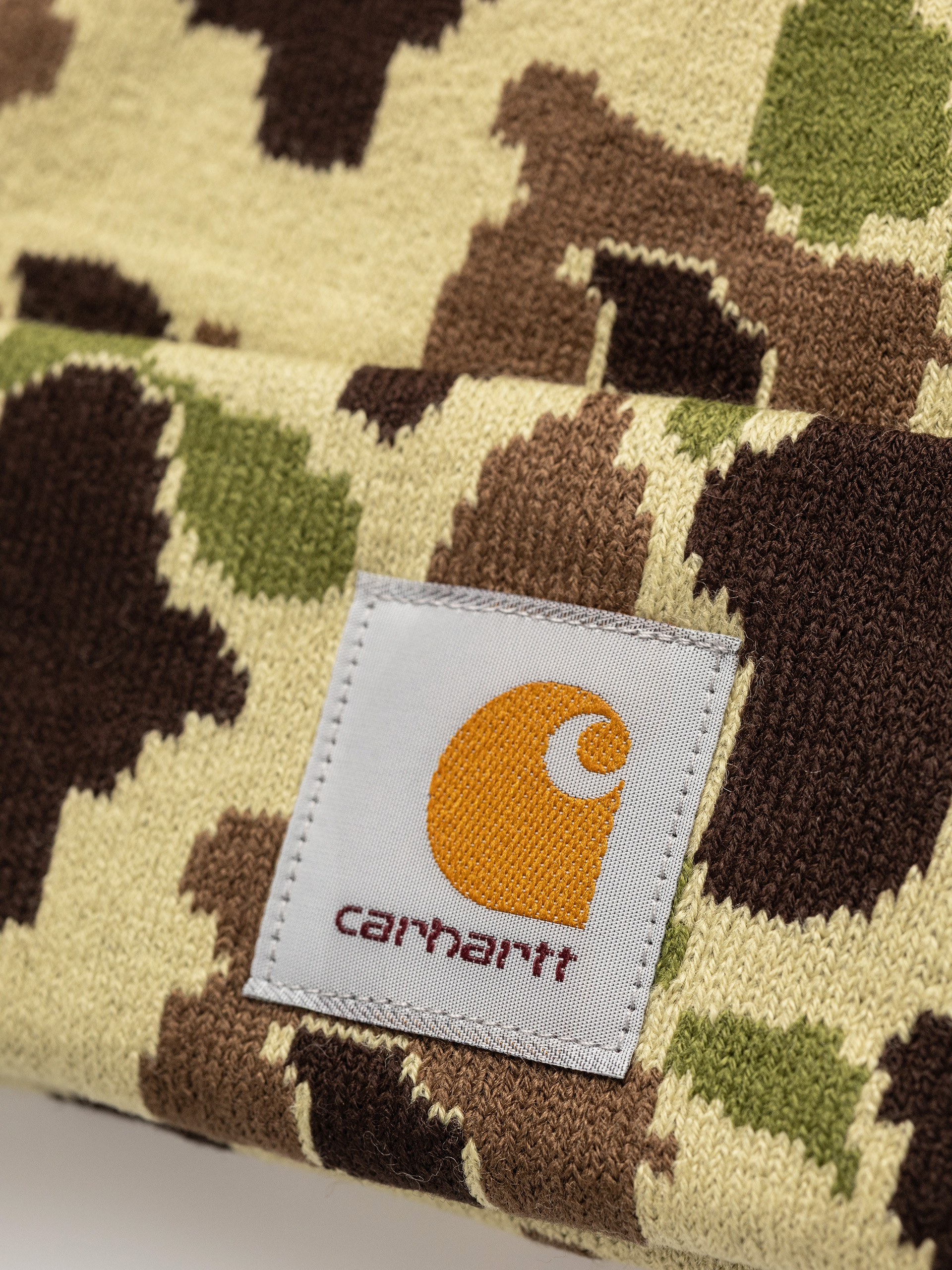 Шапка Carhartt WIP Camo Duck (camo duck jacquard/green)