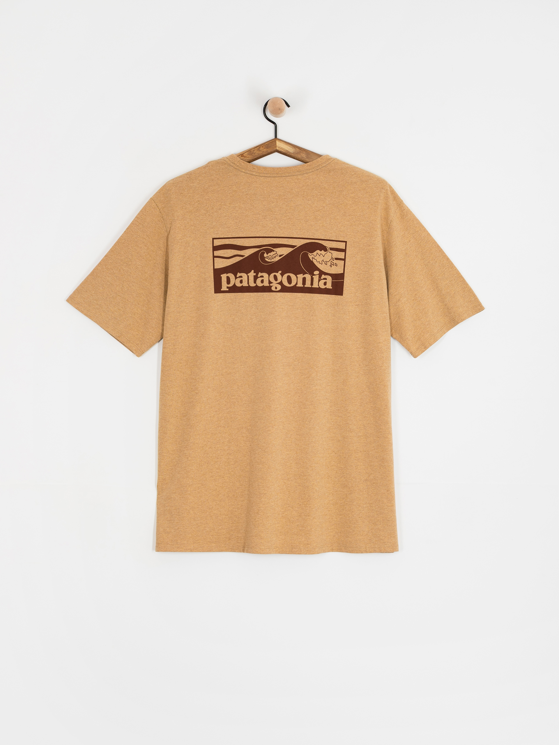 Тениска Patagonia Boardshort Logo Pocket Responsibili (talon gold)