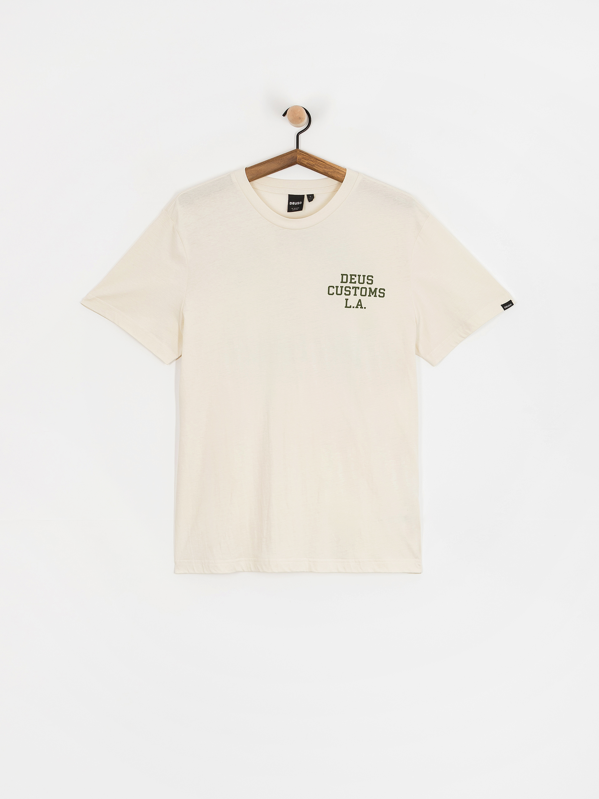 Тениска Deus Ex Machina Quickbeak (vintage white)