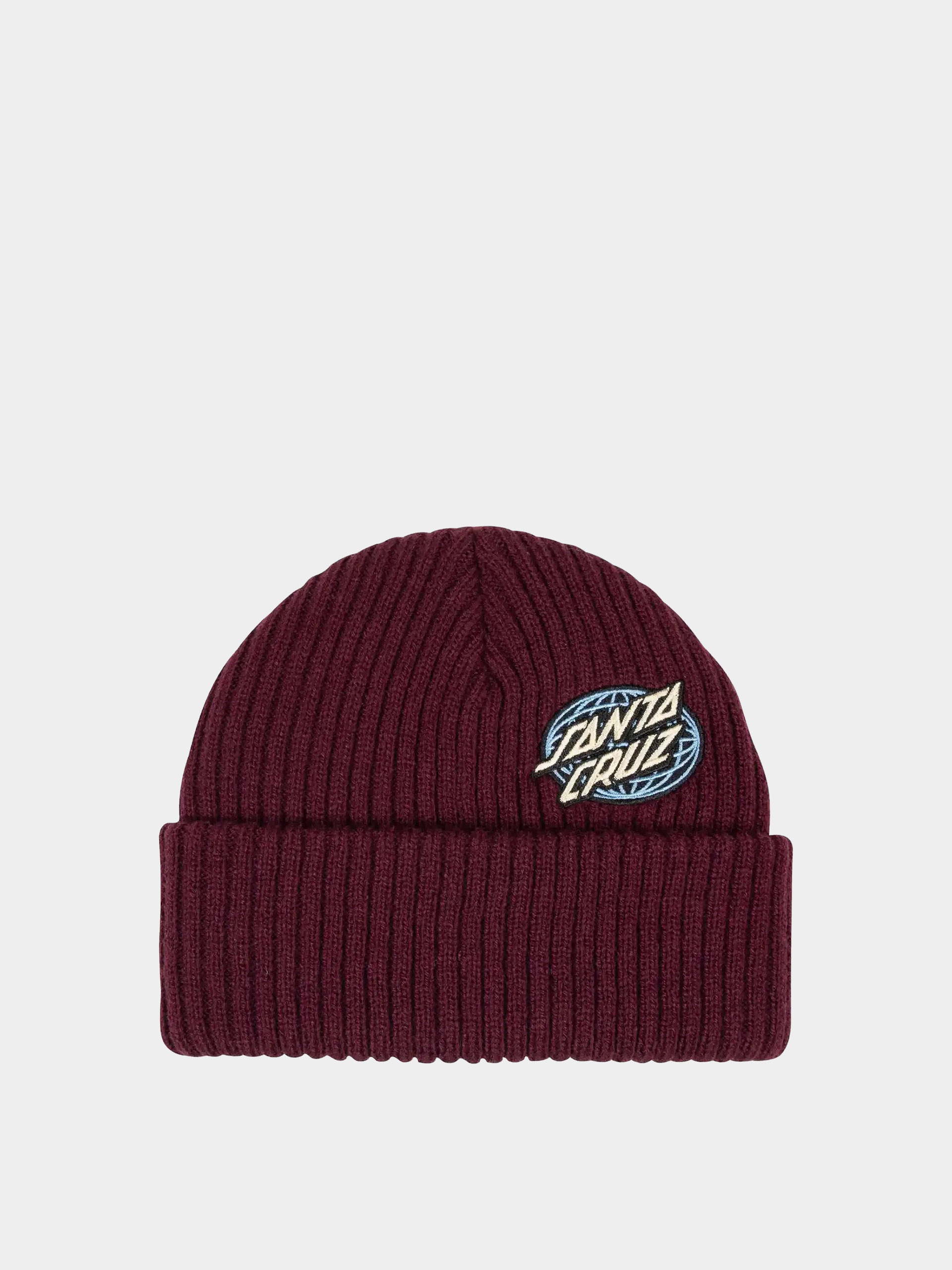 Шапка Santa Cruz Global Oval Dot (dark cherry)